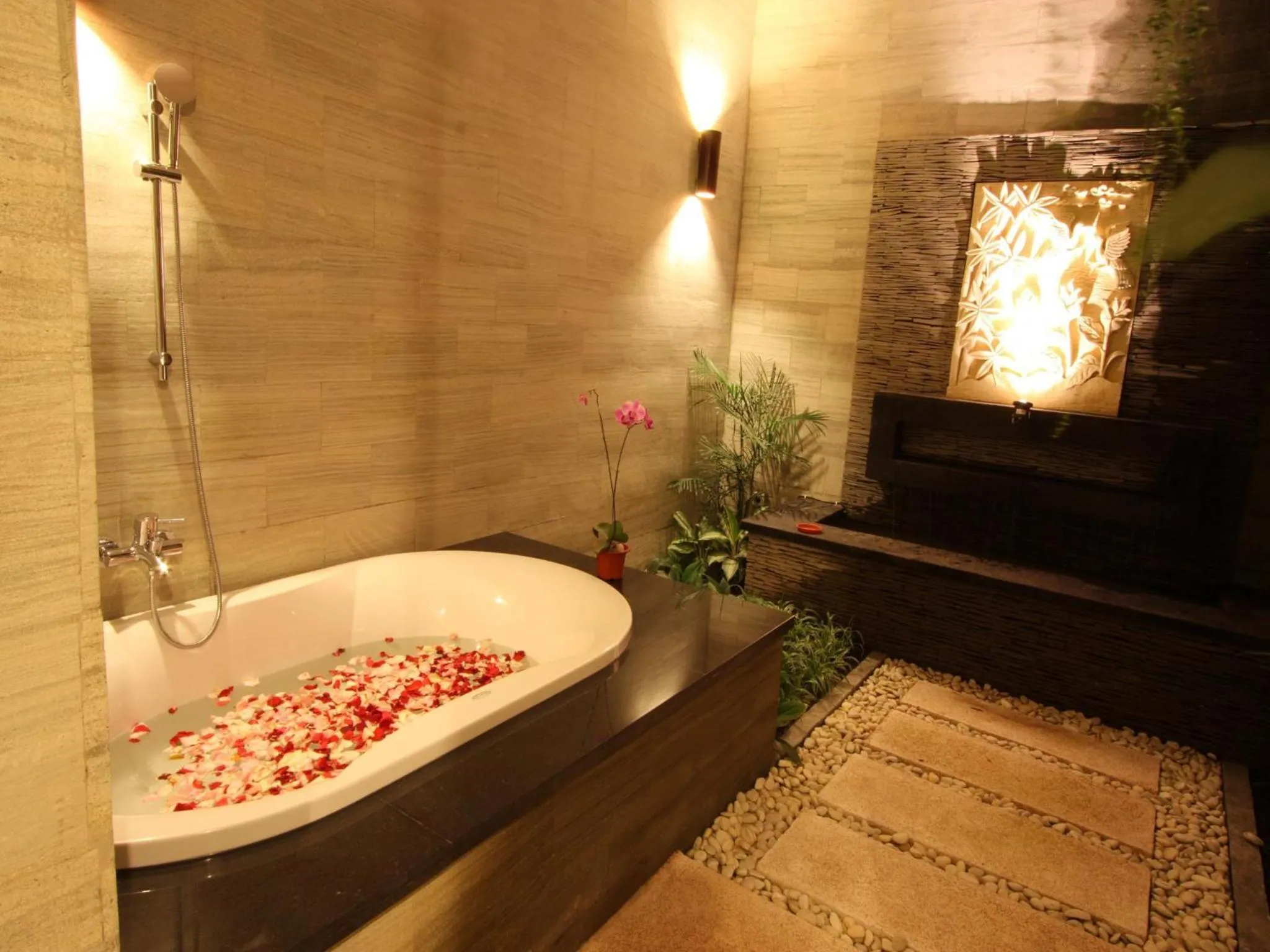 Bathroom in Grania Bali Villas