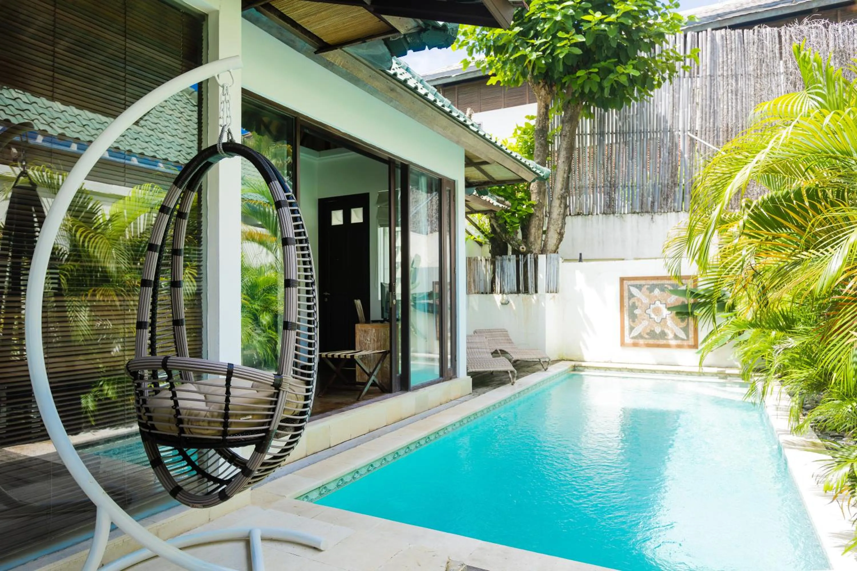 Pool view in Artemis Villa Hotel