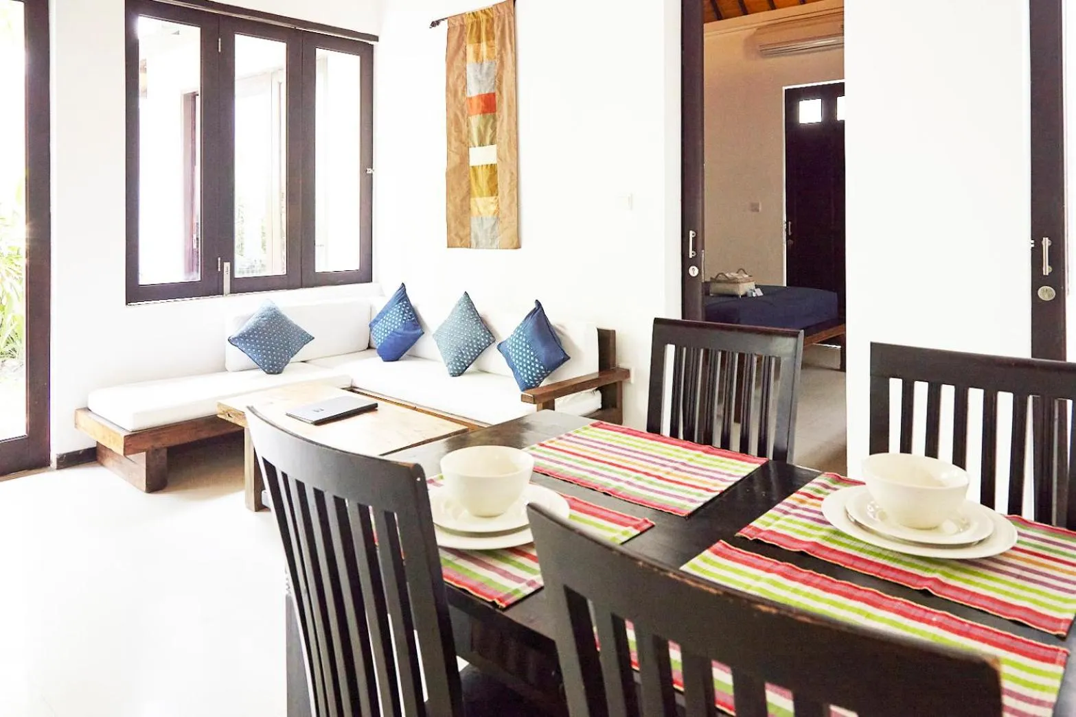 Dining area in Artemis Villa Hotel