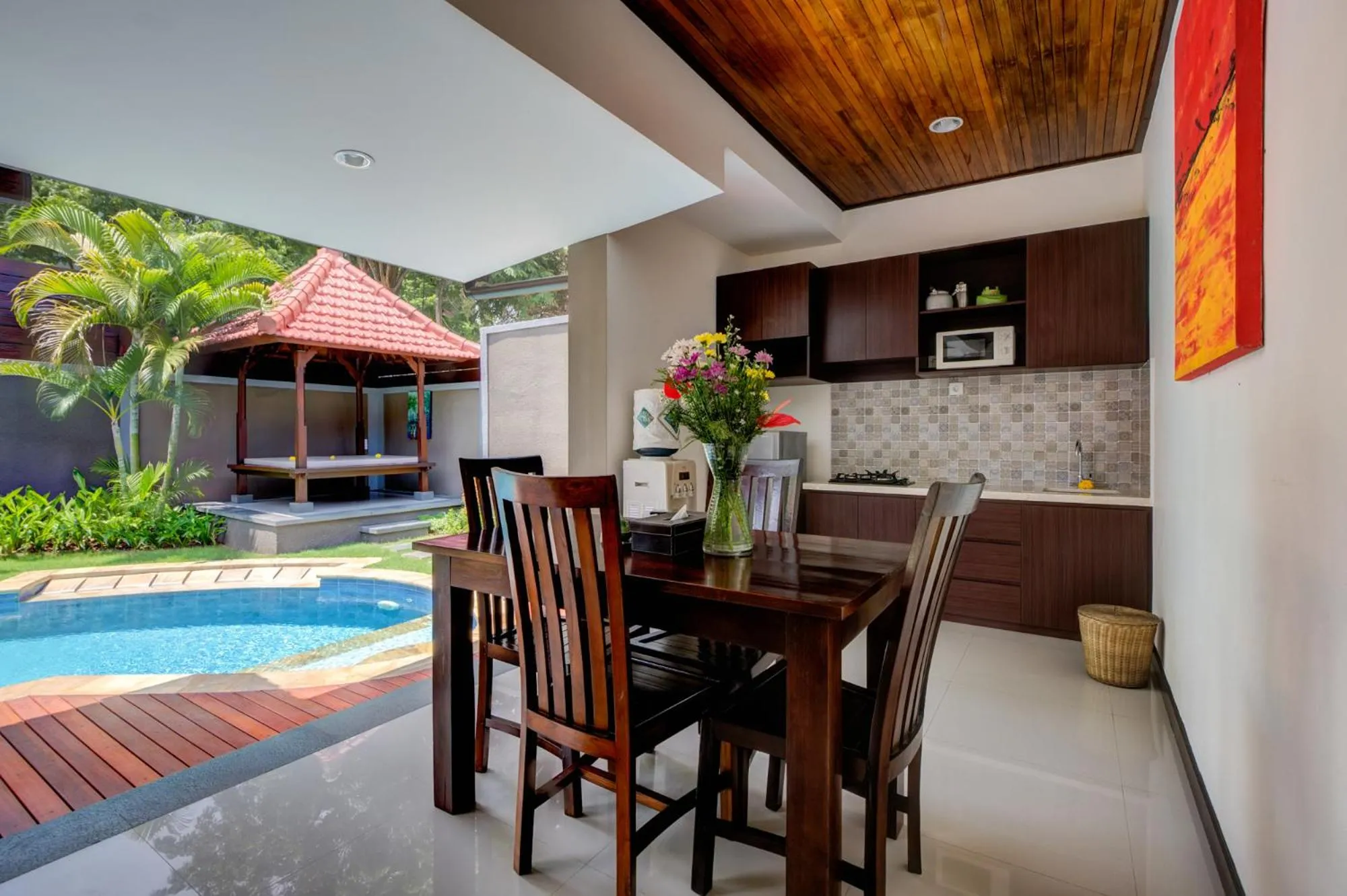Dining area in Gracia Bali Villas & Apartment Managed by Manara