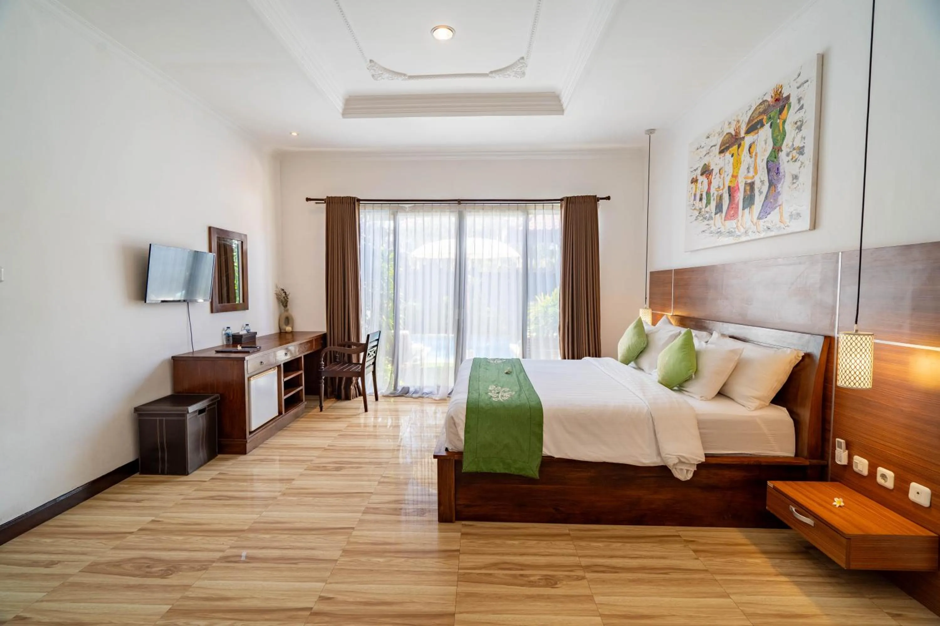 Bed in Gracia Bali Villas & Apartment Managed by Manara