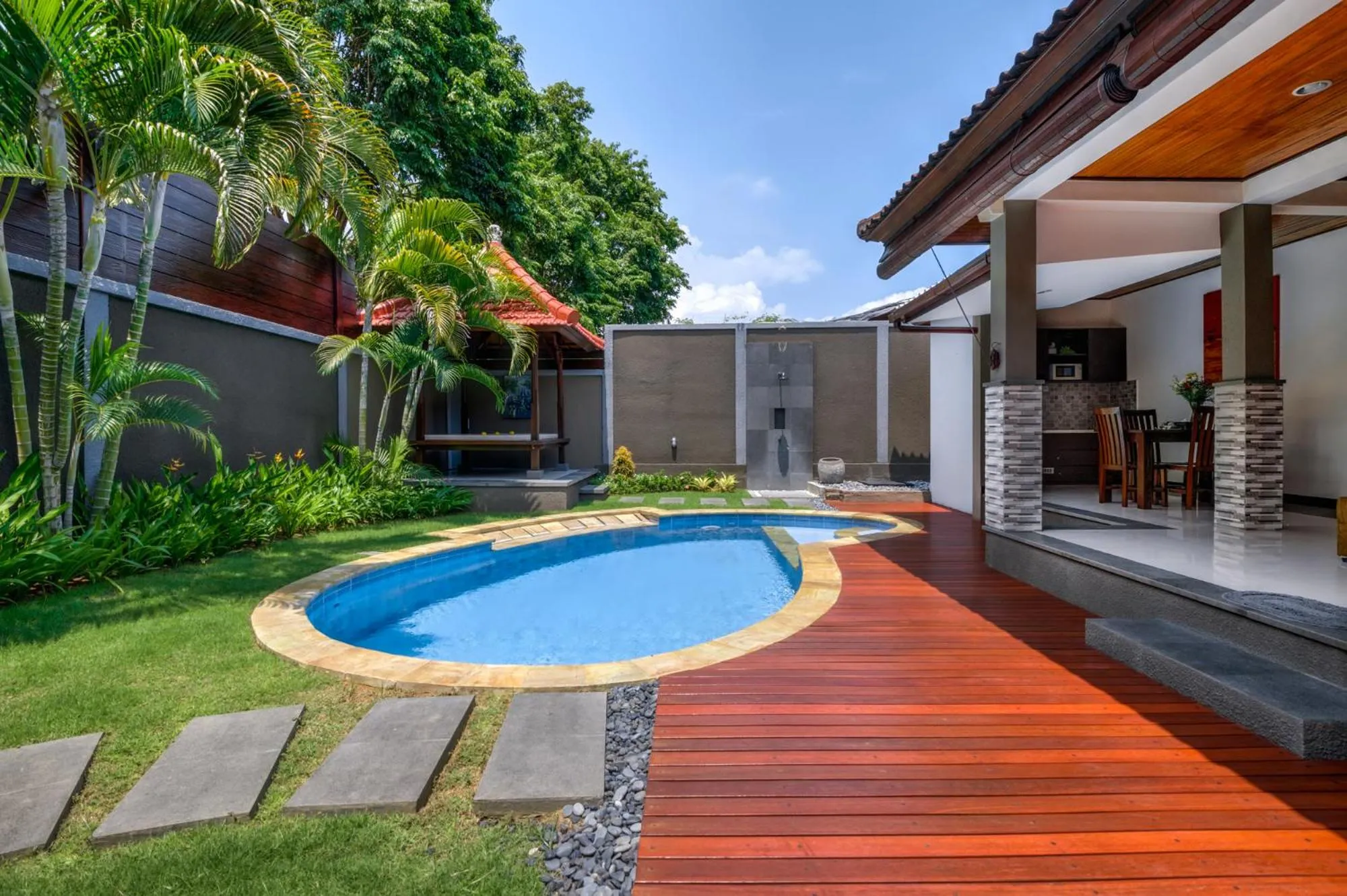 Pool view in Gracia Bali Villas & Apartment Managed by Manara