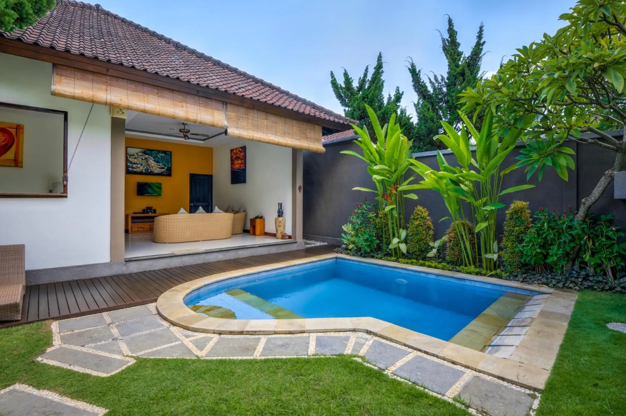 Swimming pool in Gracia Bali Villas & Apartment Managed by Manara
