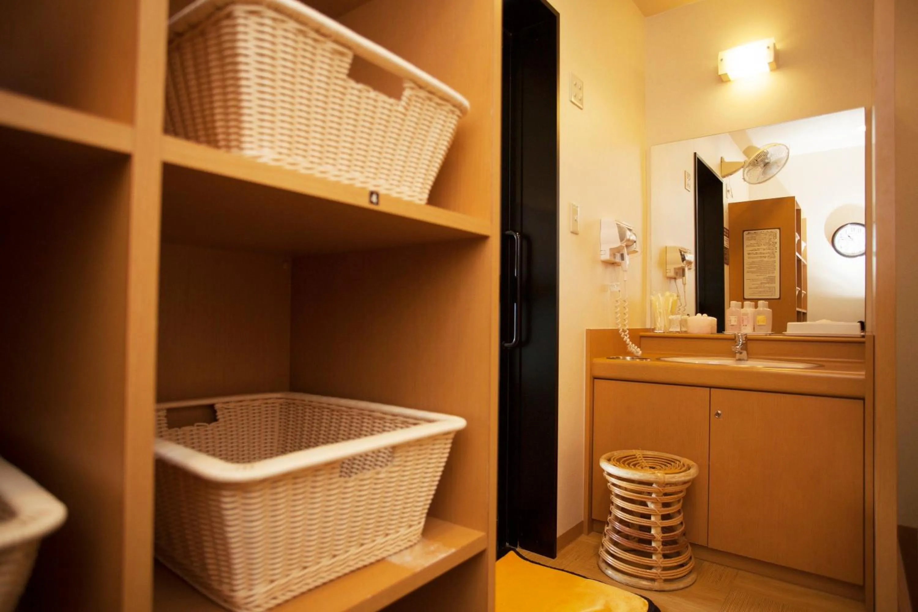 Hot Spring Bath in Hotel Route-Inn Kawaguchiko