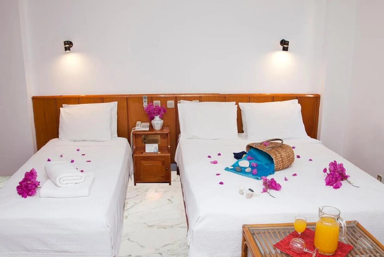 Bed in Kekova Hotel
