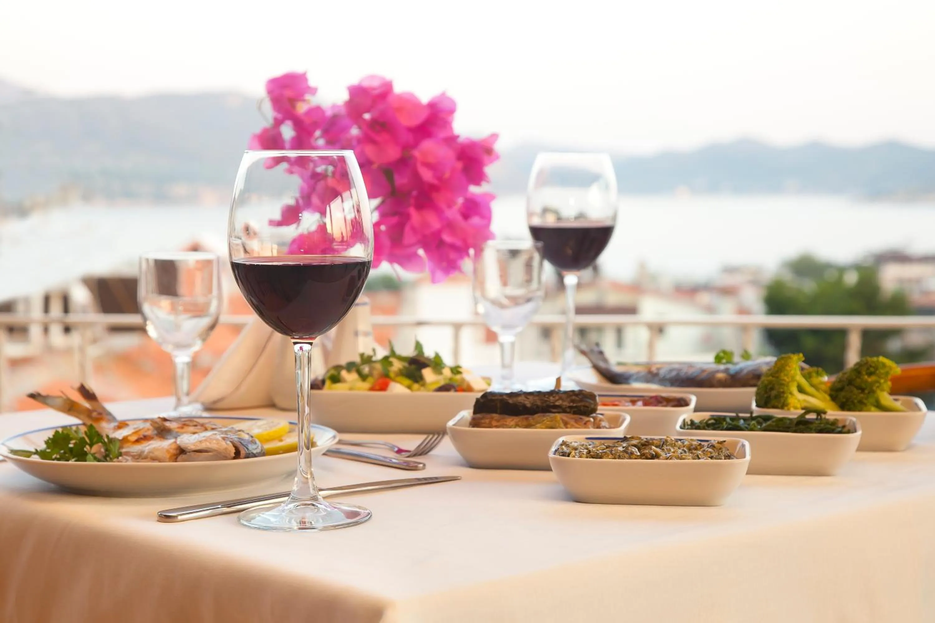 Property building in Kekova Hotel