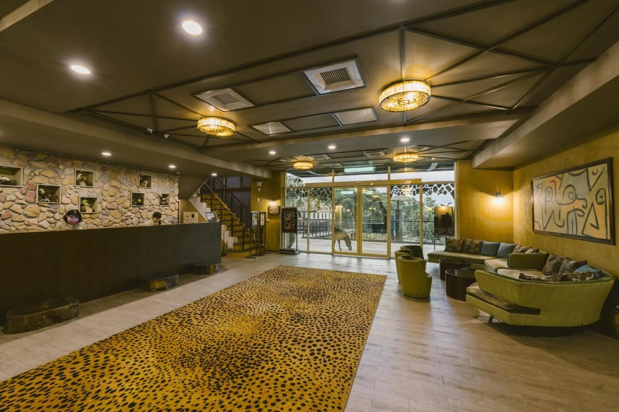 On site in Leofoo Resort Guanshi