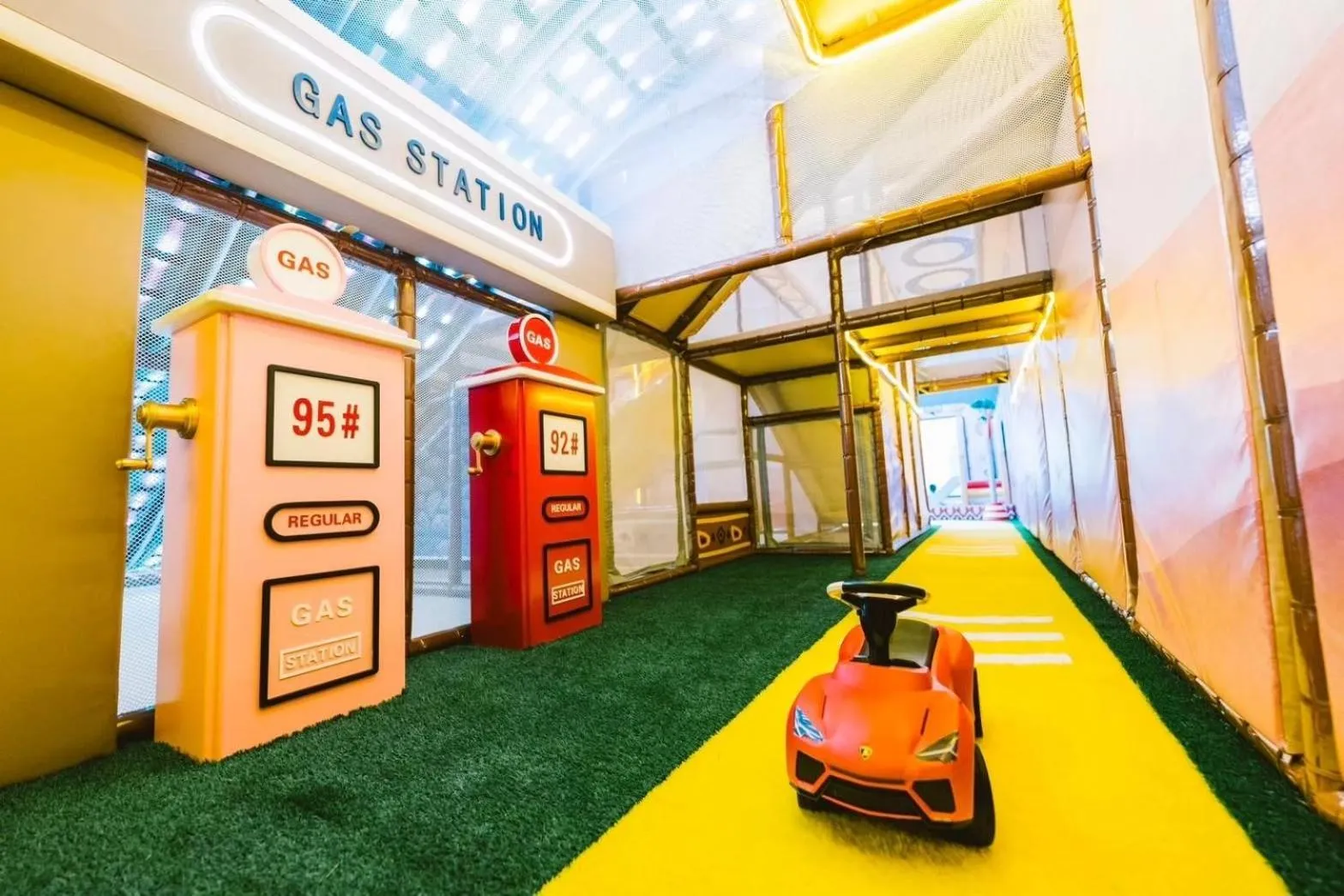 Children play ground in Leofoo Resort Guanshi