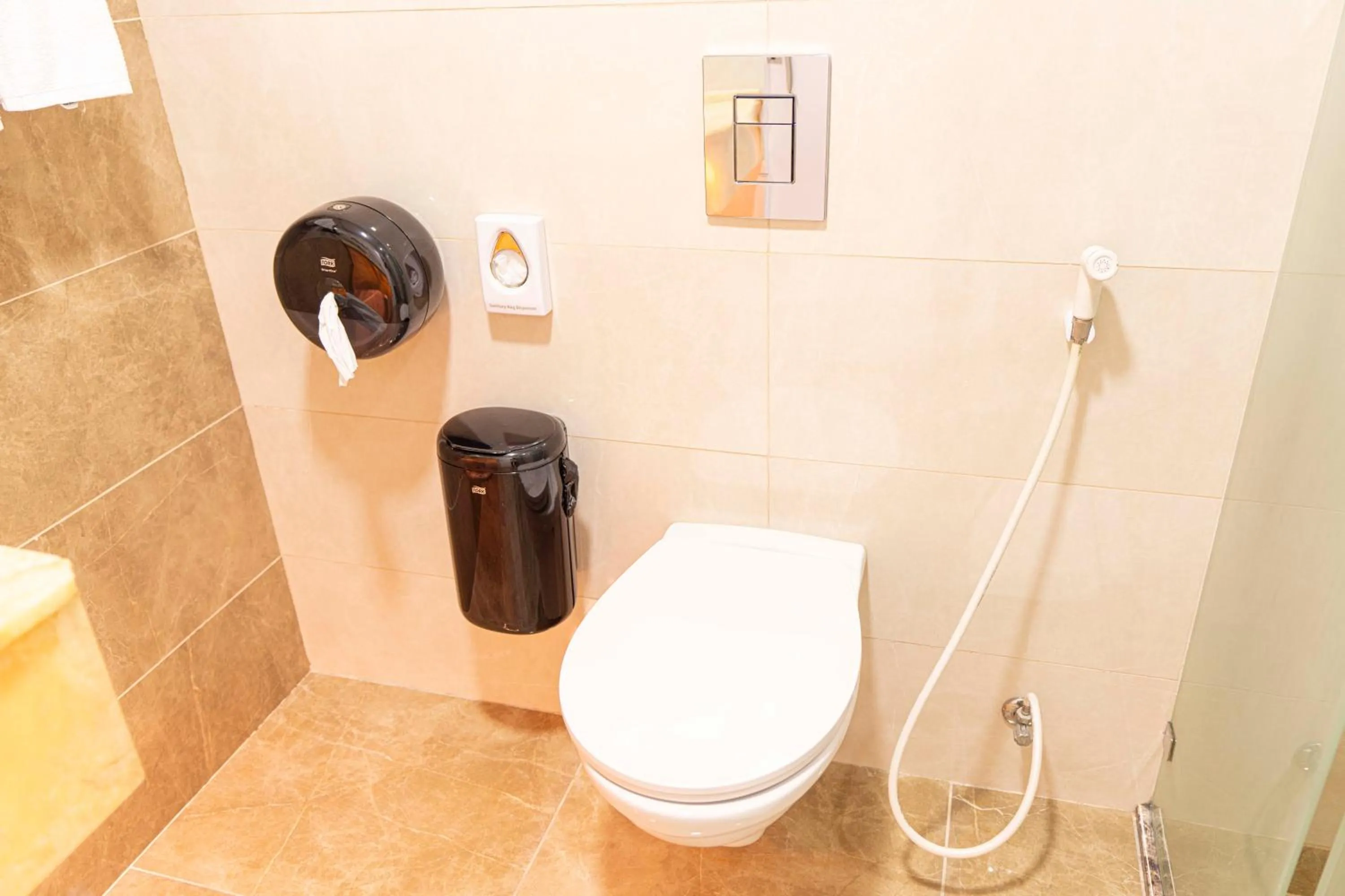 Toilet in Petra Moon Hotel