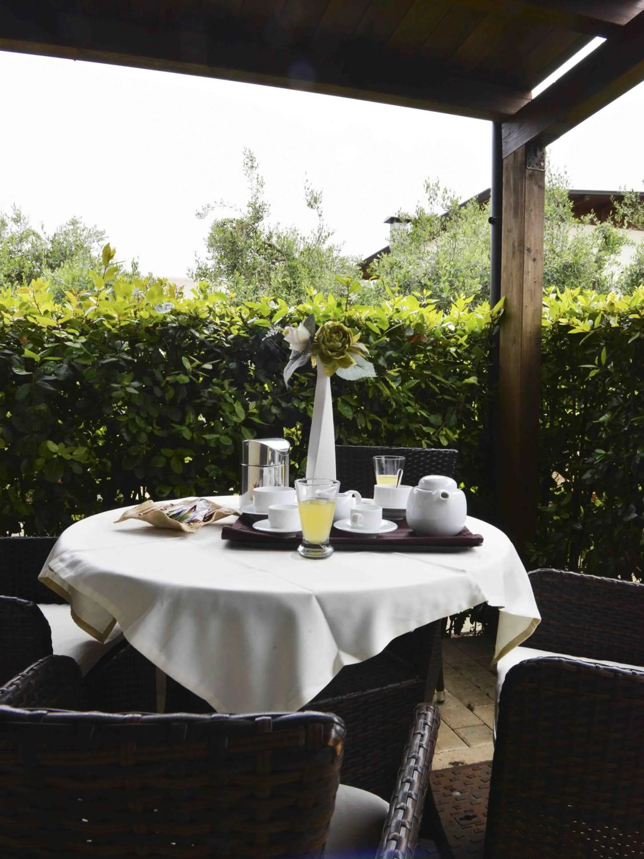 Garden in Green Paradise Resort