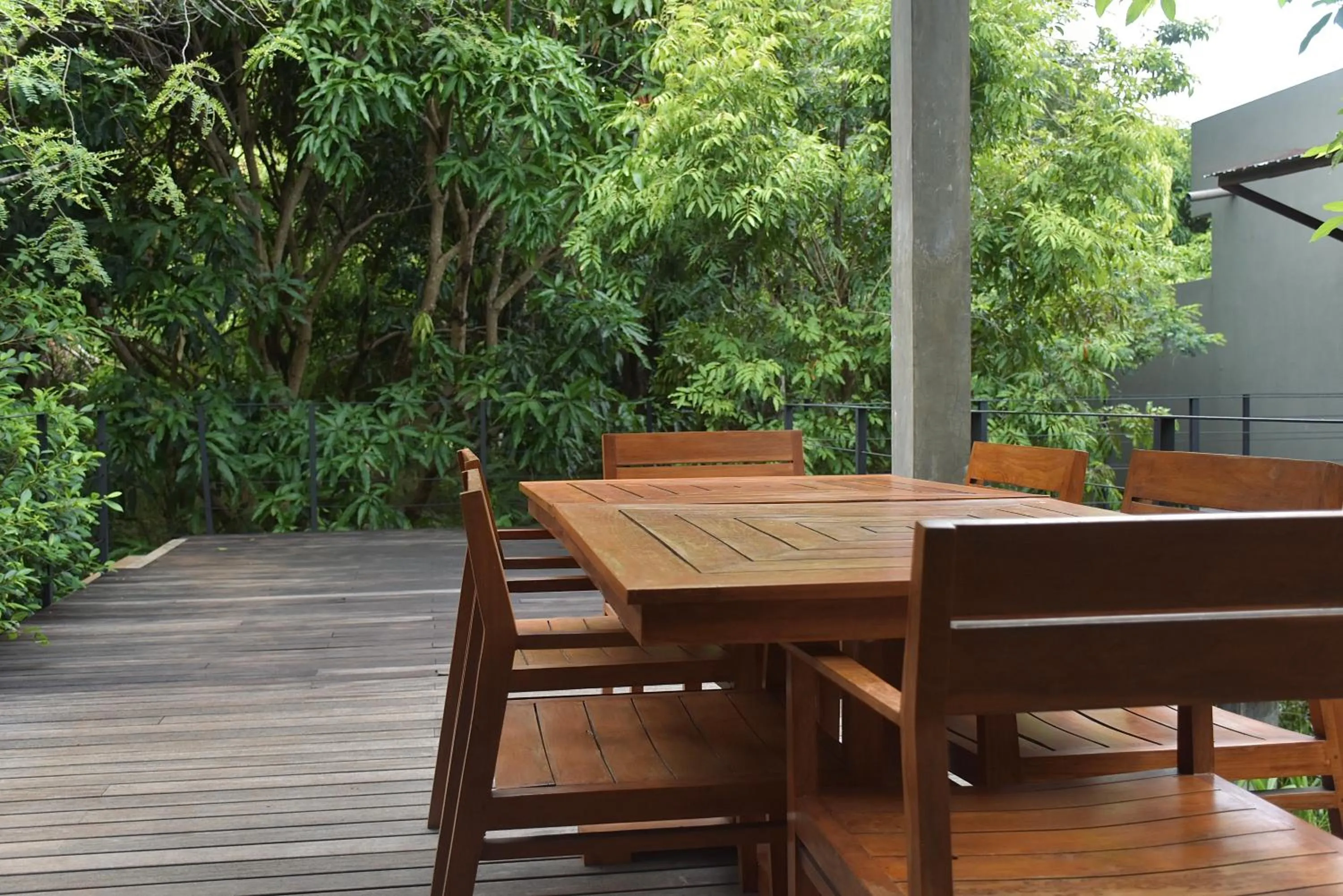 Balcony/Terrace in Wild Grass Nature Resort