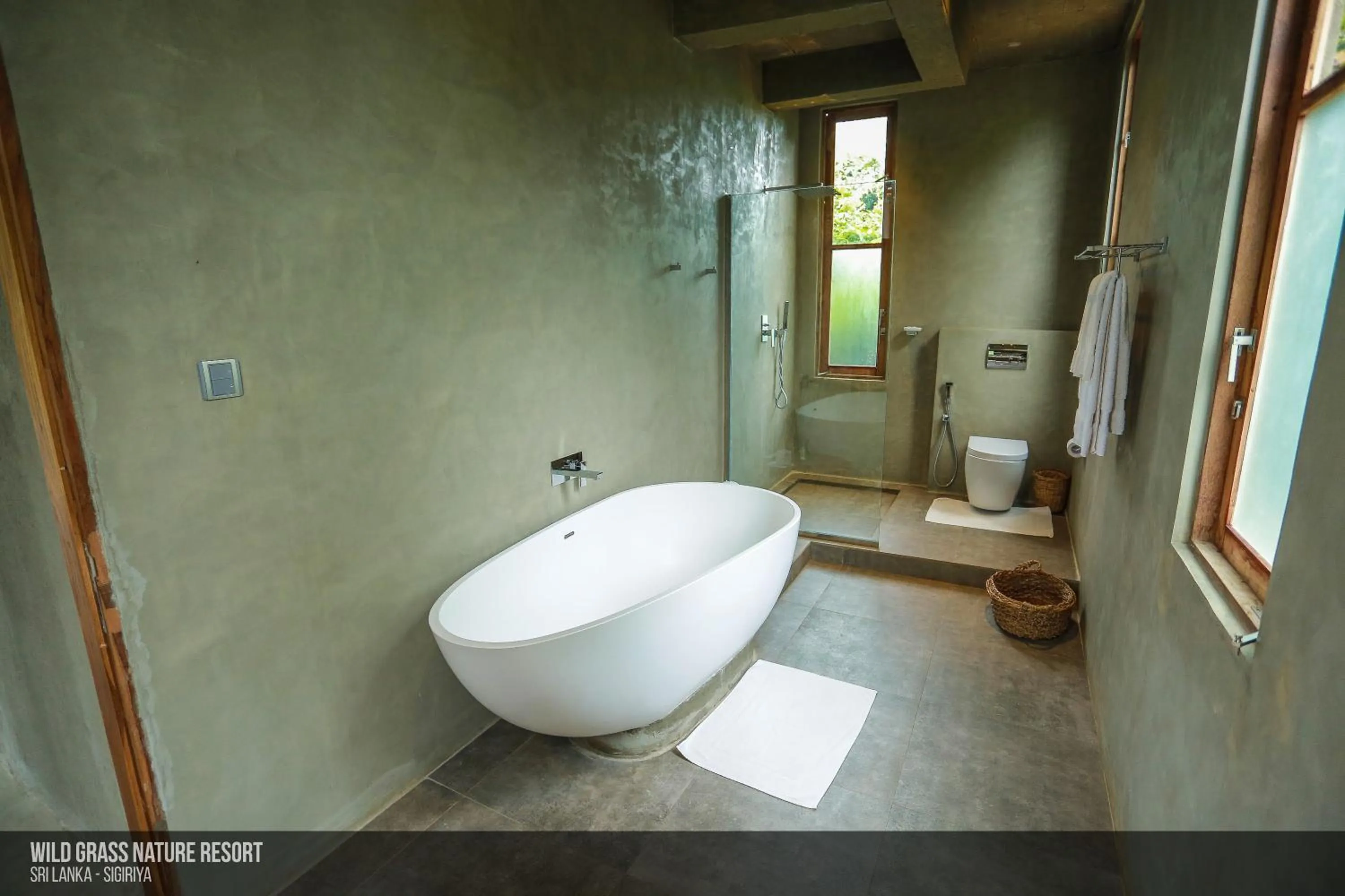 Shower in Wild Grass Nature Resort