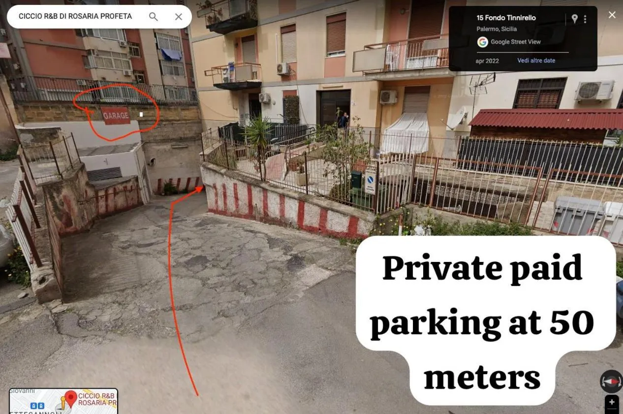 Parking in Ciccio R&B di Rosaria Profeta