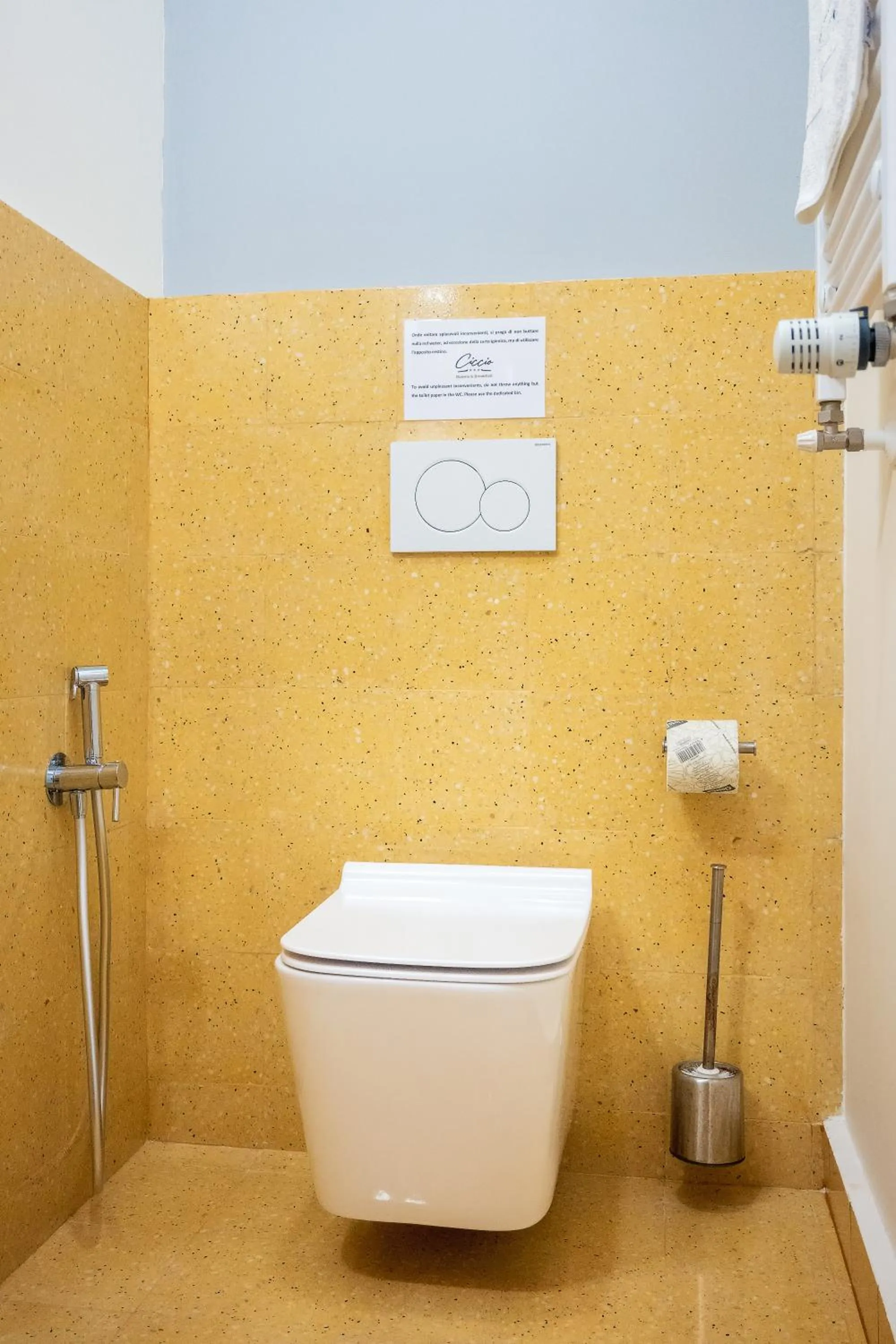 Toilet in Ciccio Rooms and breakfast - Self check-in