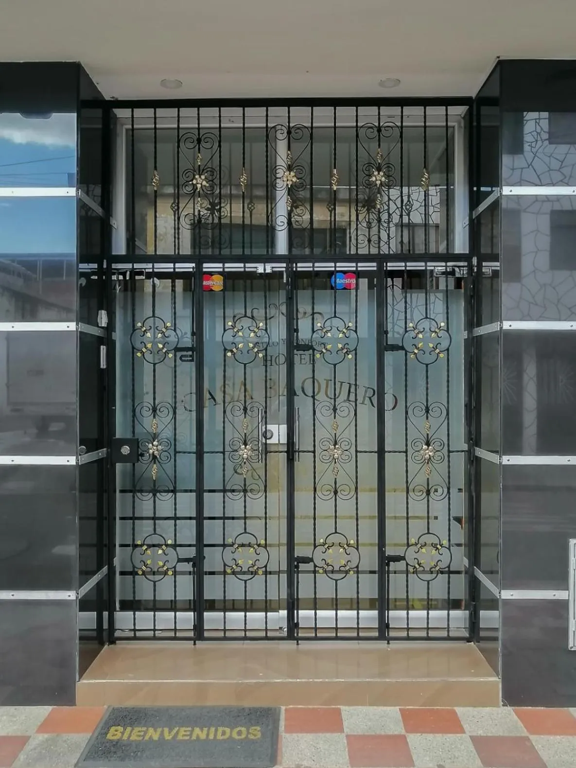 Facade/entrance in Hotel Casa Baquero