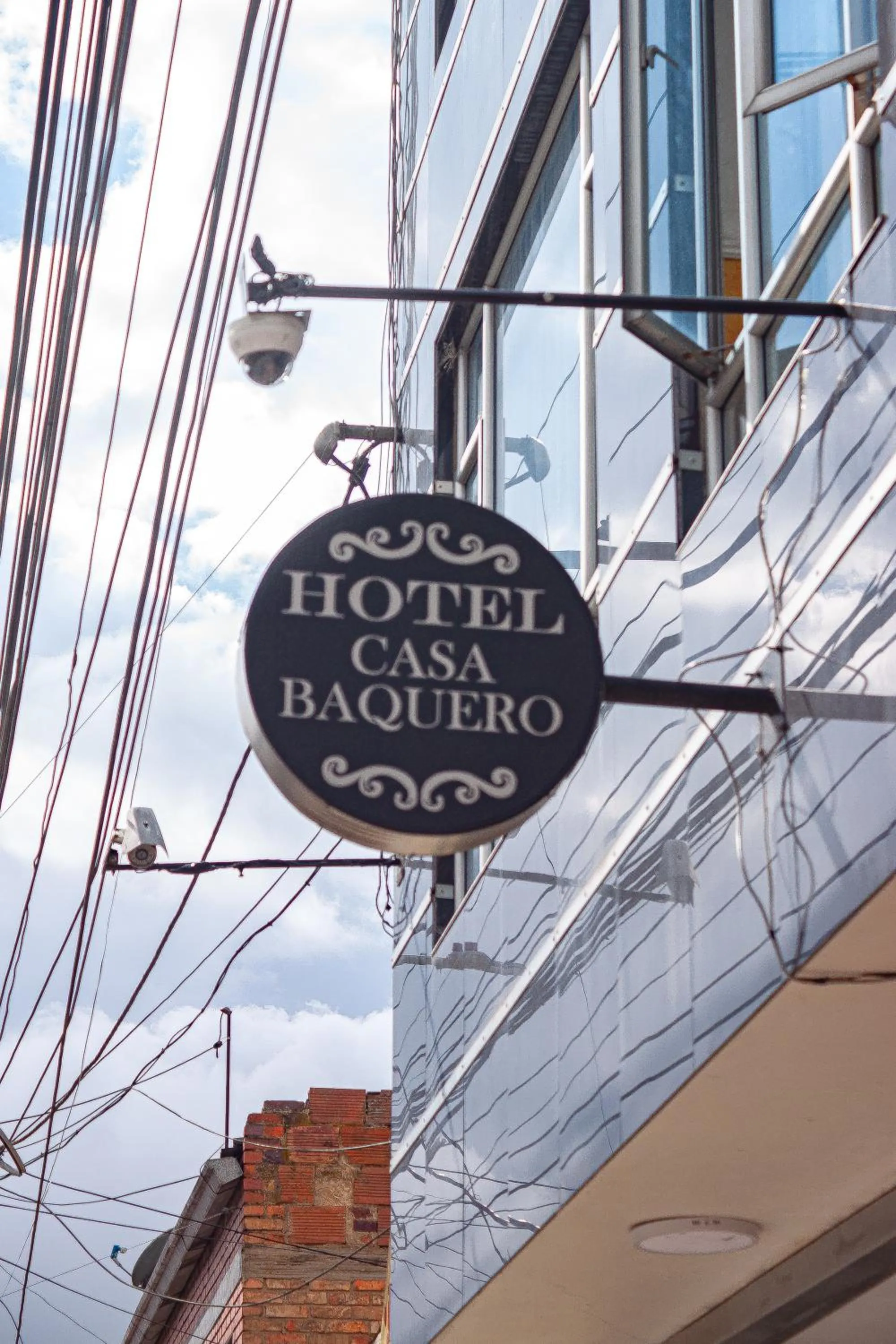 Facade/entrance in Hotel Casa Baquero