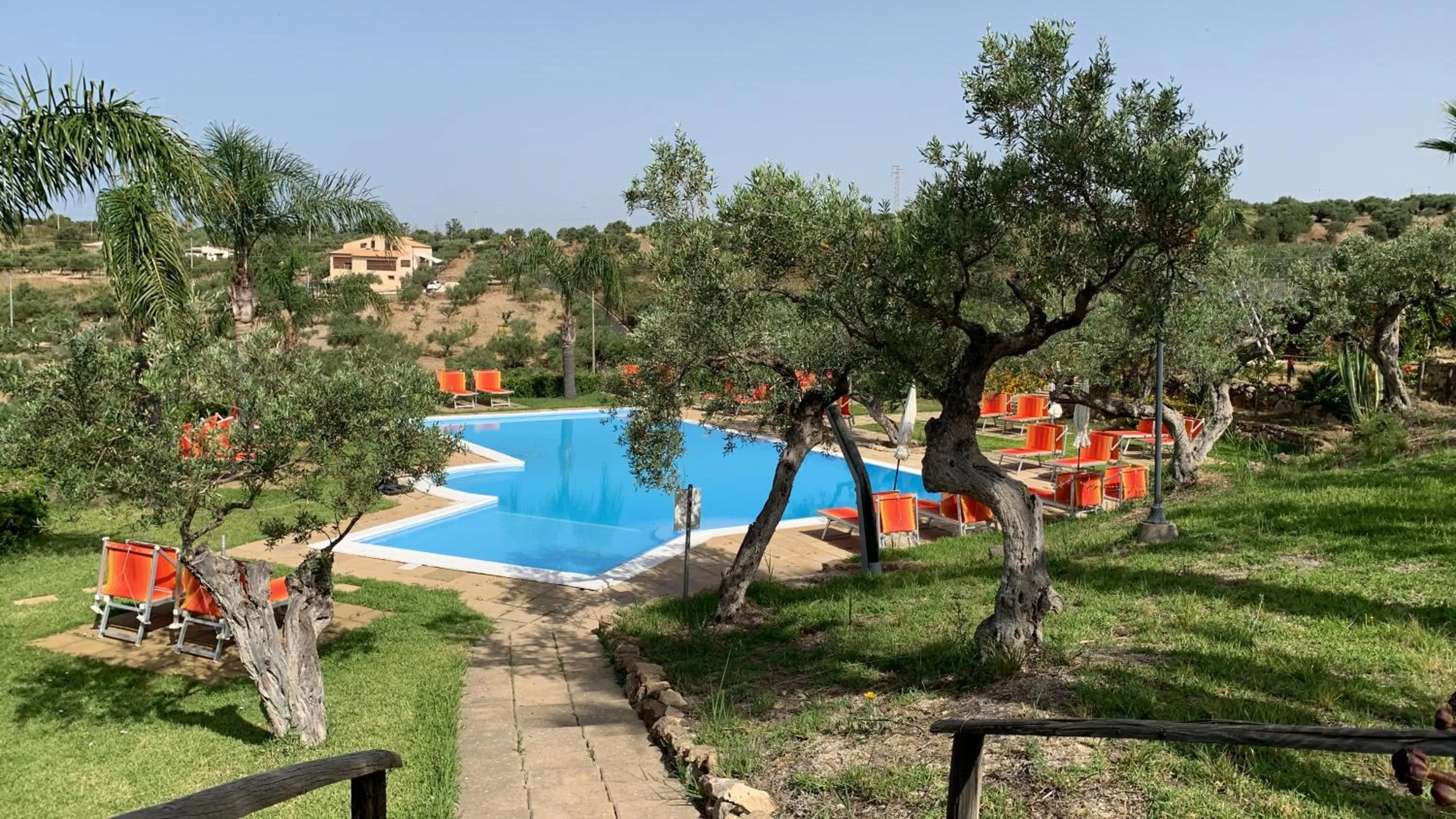 Pool view in Residence La Luna Nel Pozzo