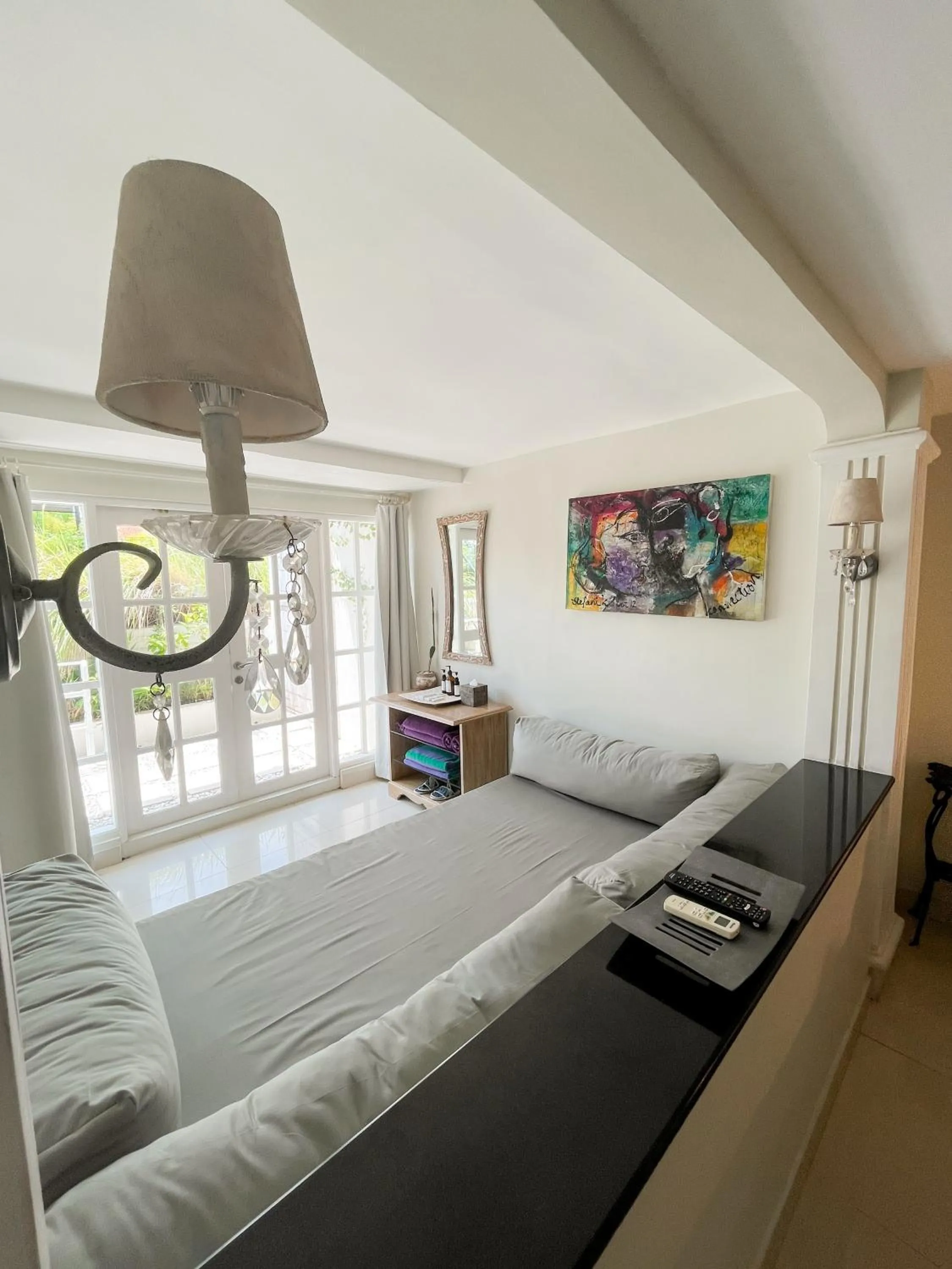 Seating area, Bed in Casa Artista By Kresna Hospitality