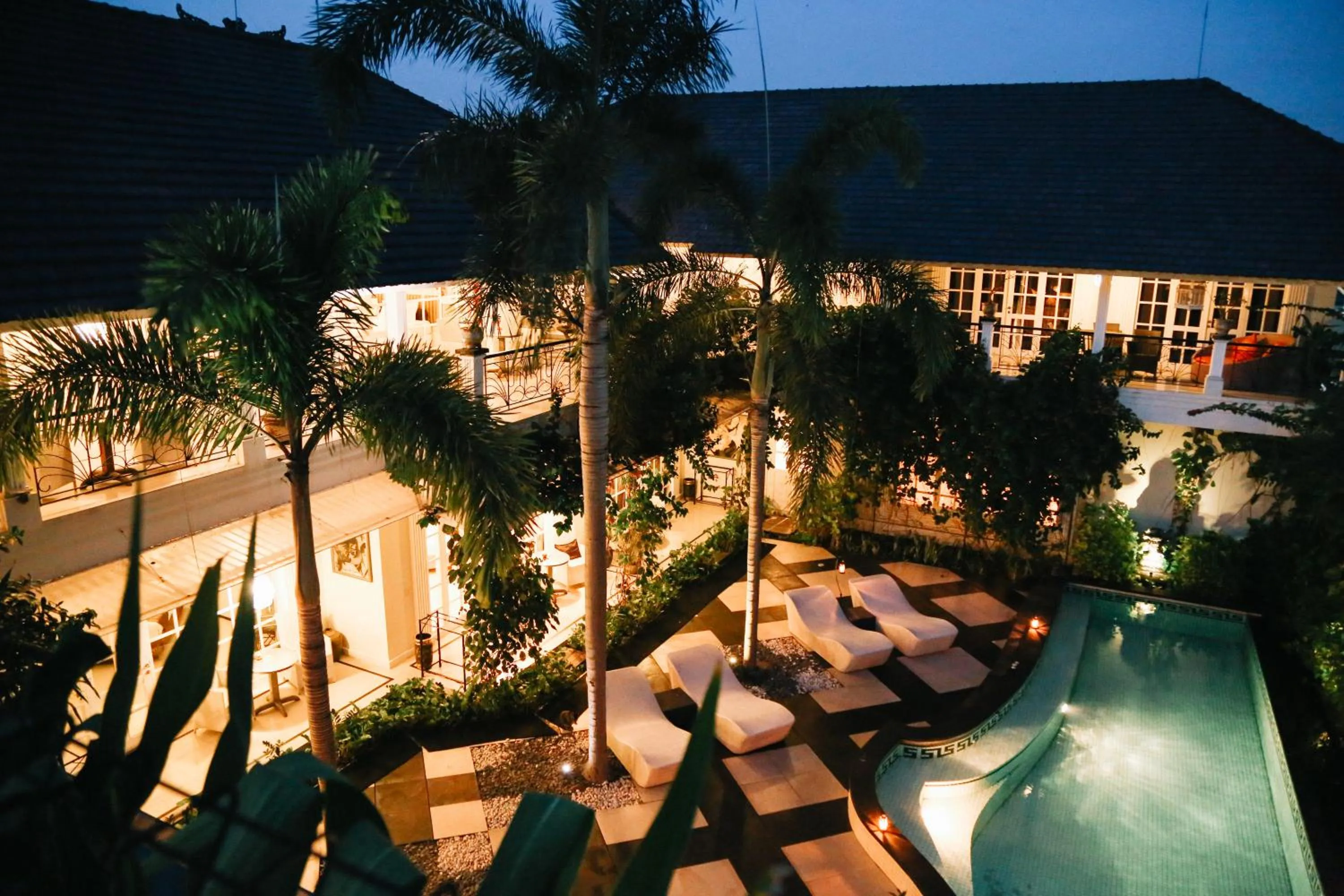 Swimming pool in Casa Artista By Kresna Hospitality