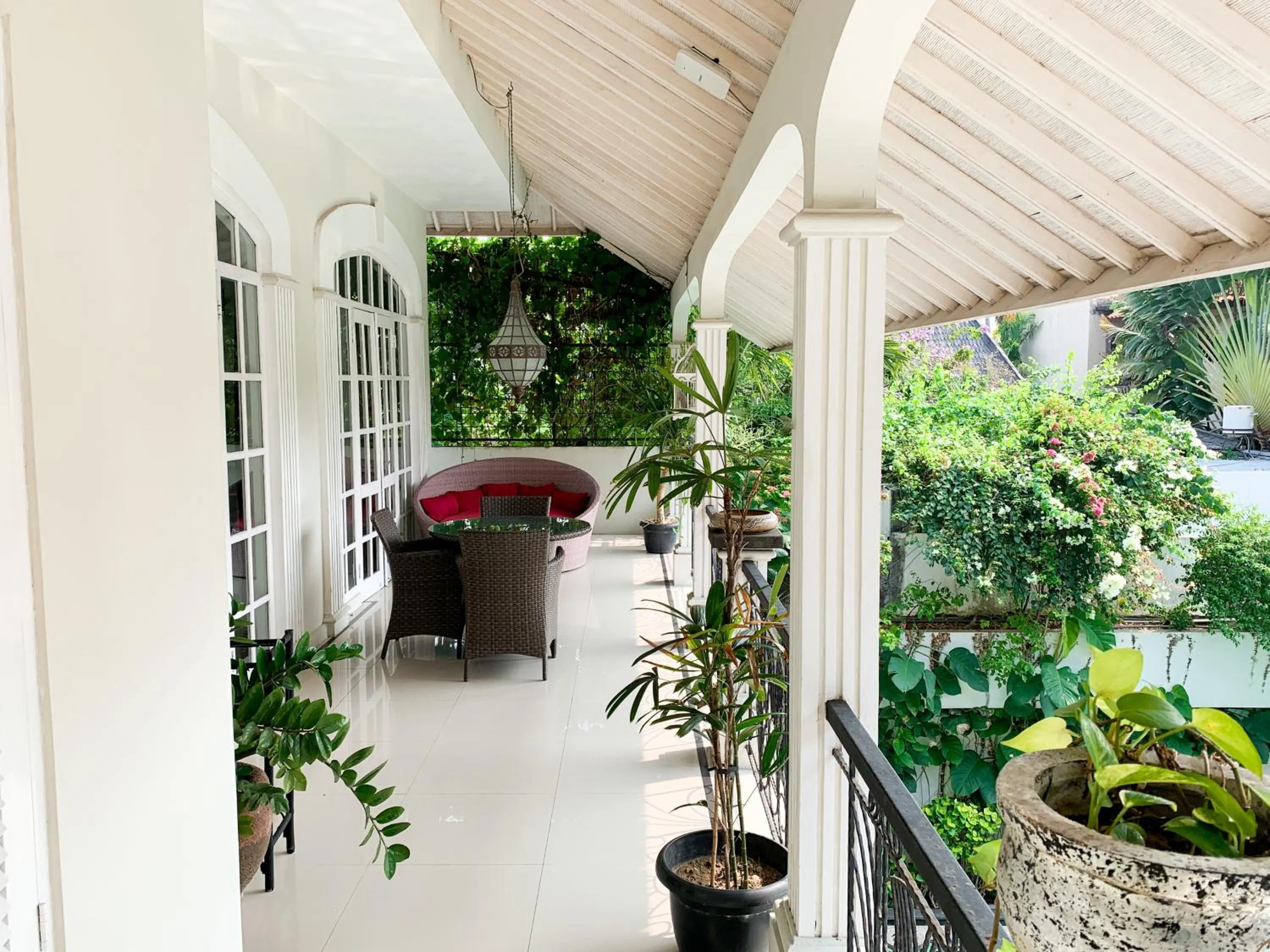 Balcony/Terrace in Casa Artista By Kresna Hospitality