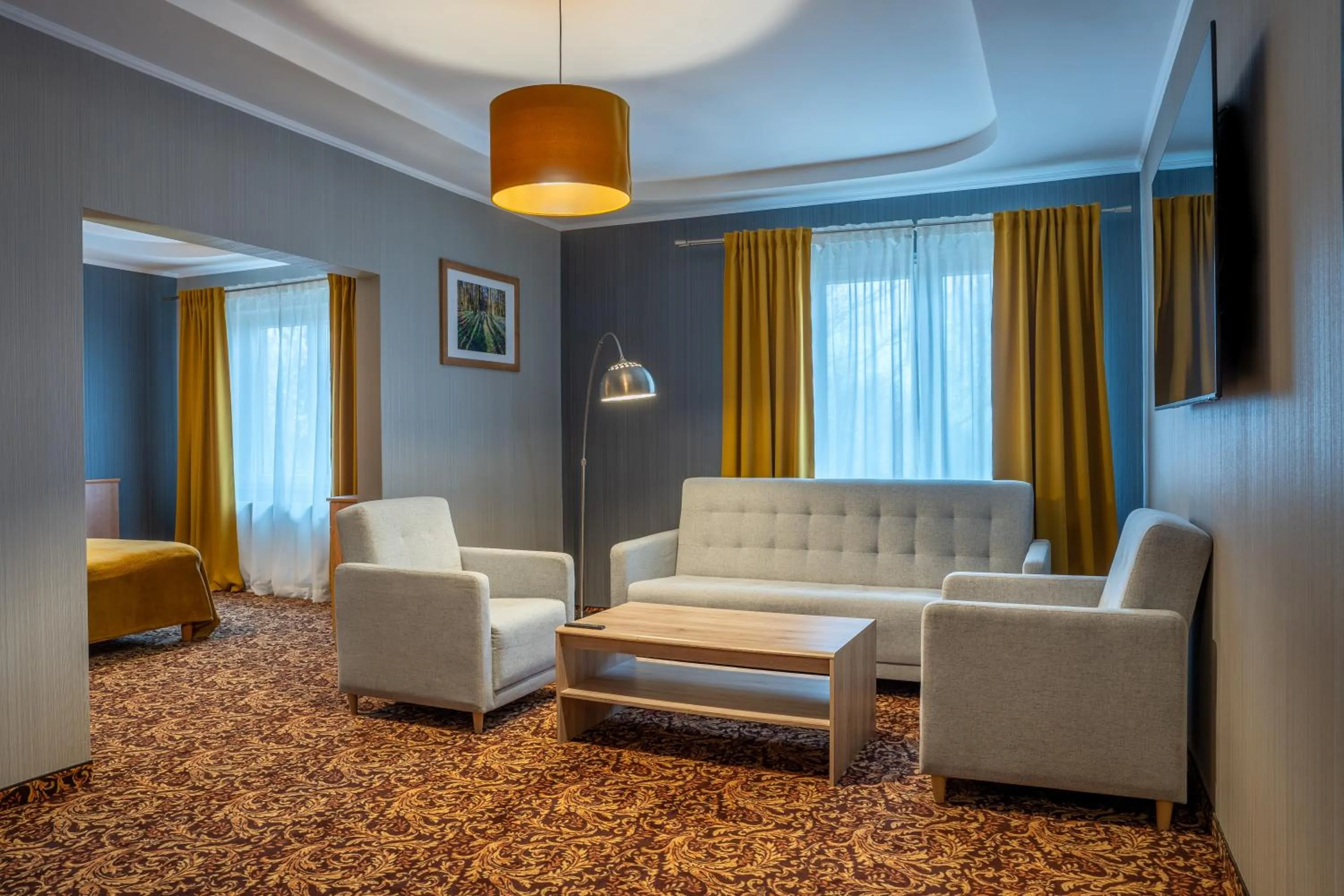 Living room in Hotel Kuźnia Napoleońska