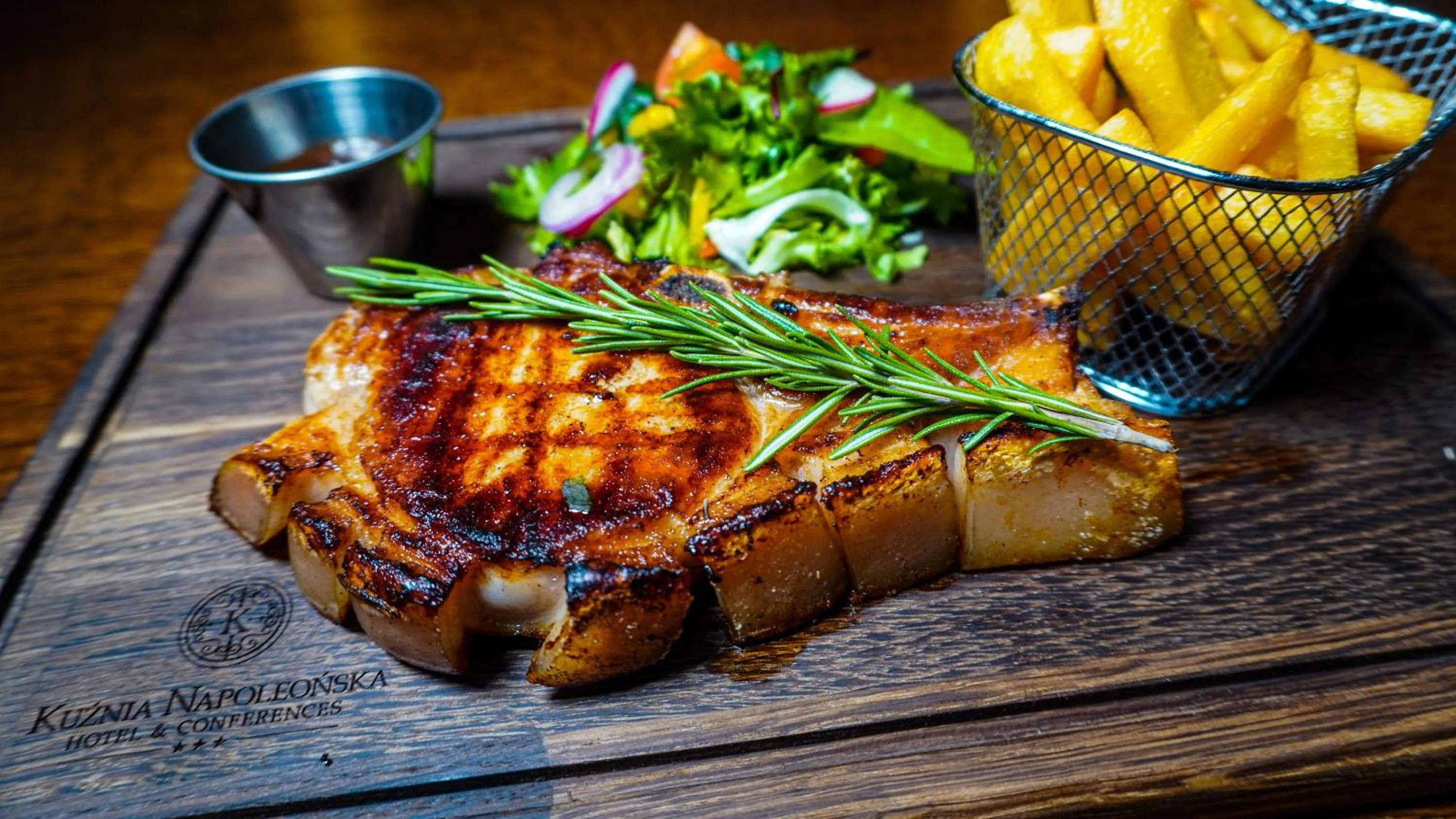 Food and drinks in Hotel Kuźnia Napoleońska