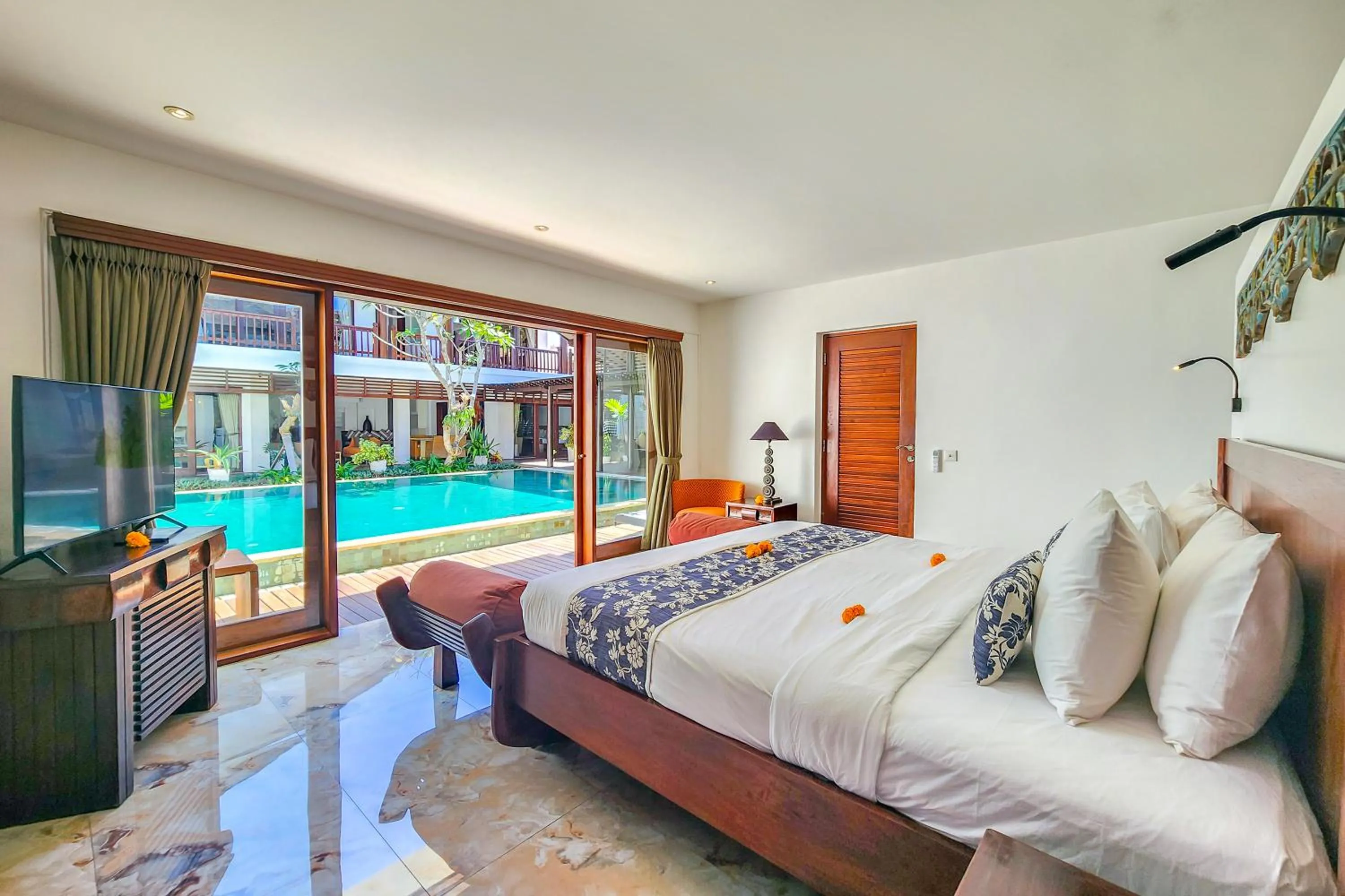 Bed in Villa Casis by Nagisa Bali