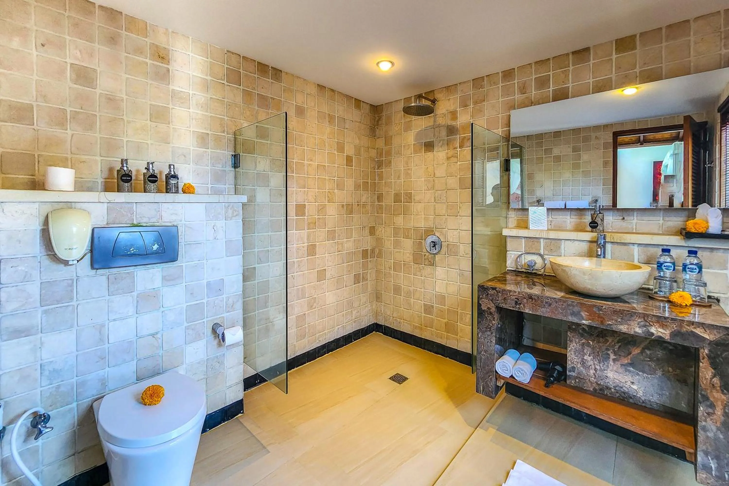 Bathroom in Villa Casis by Nagisa Bali