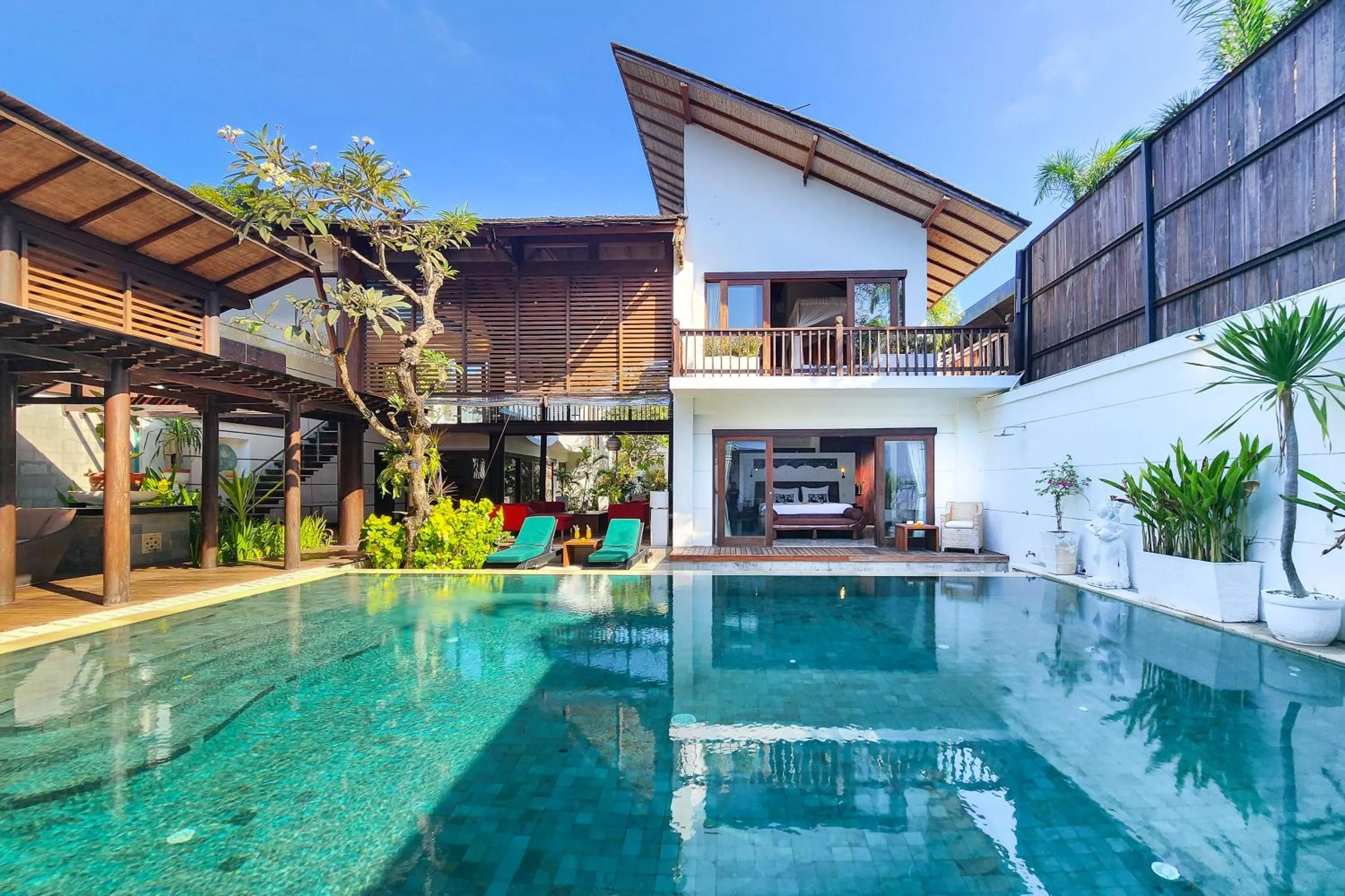 Swimming pool in Villa Casis by Nagisa Bali