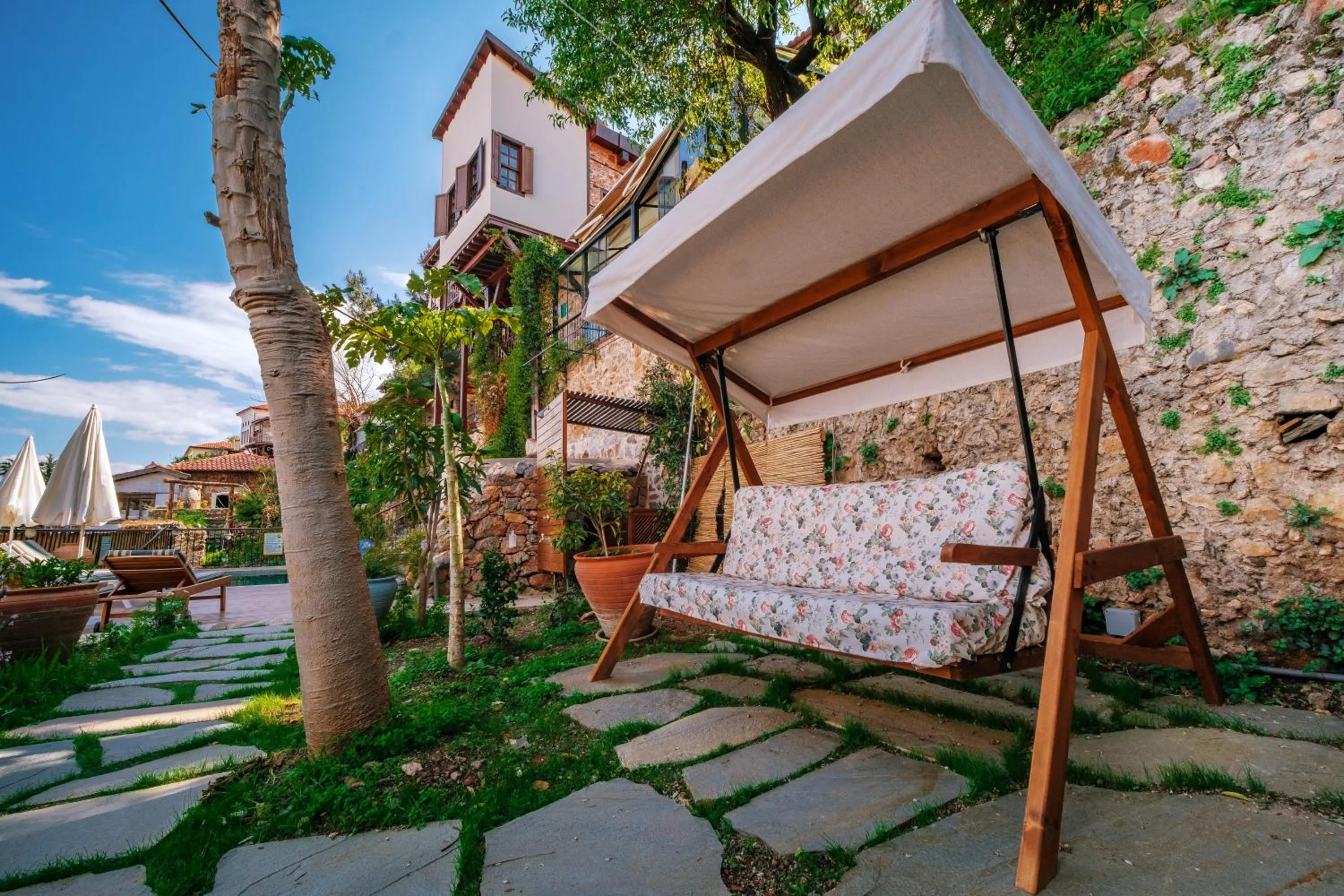 Garden in Hotel Villa Turka