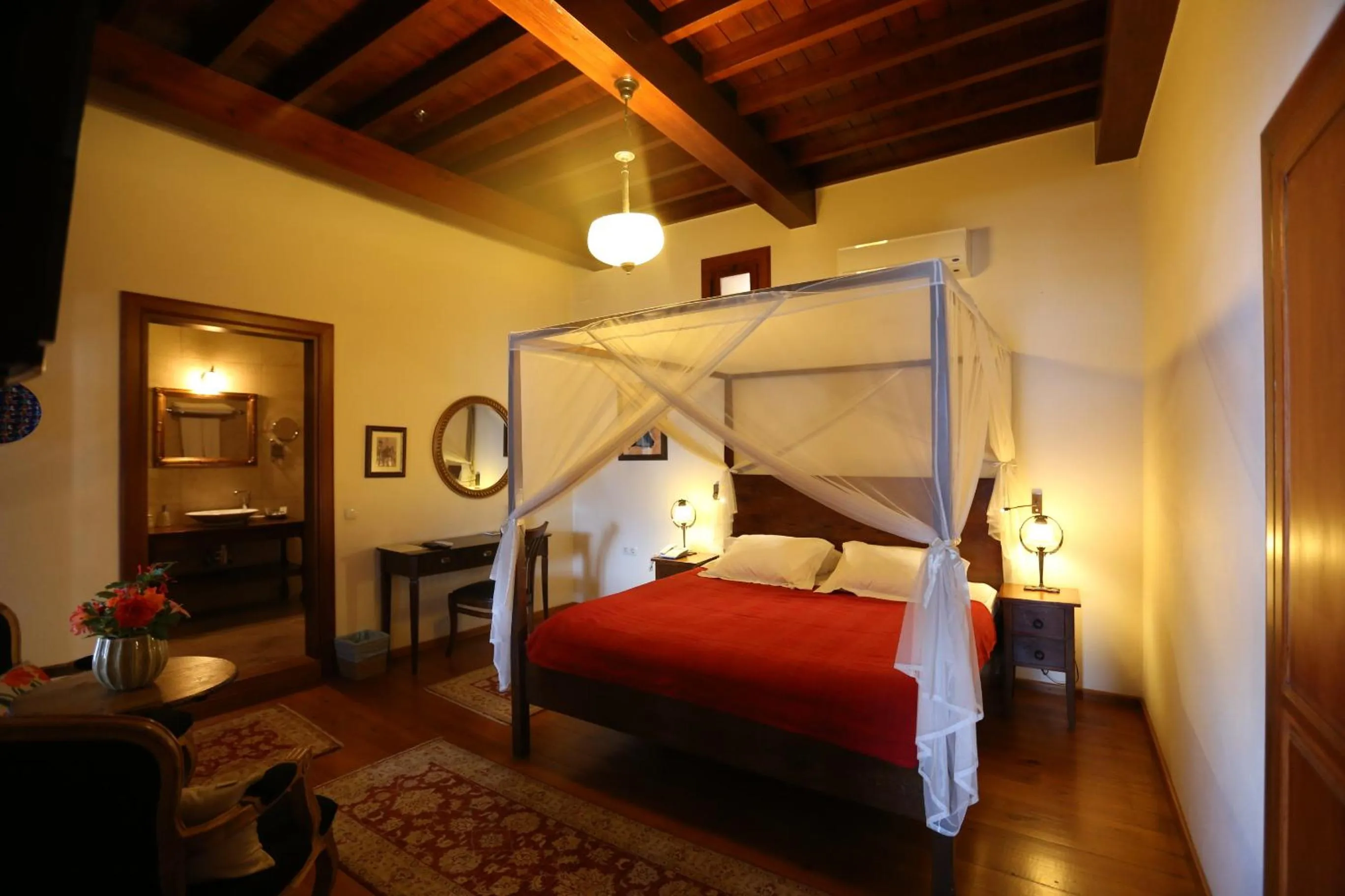 Bed in Hotel Villa Turka