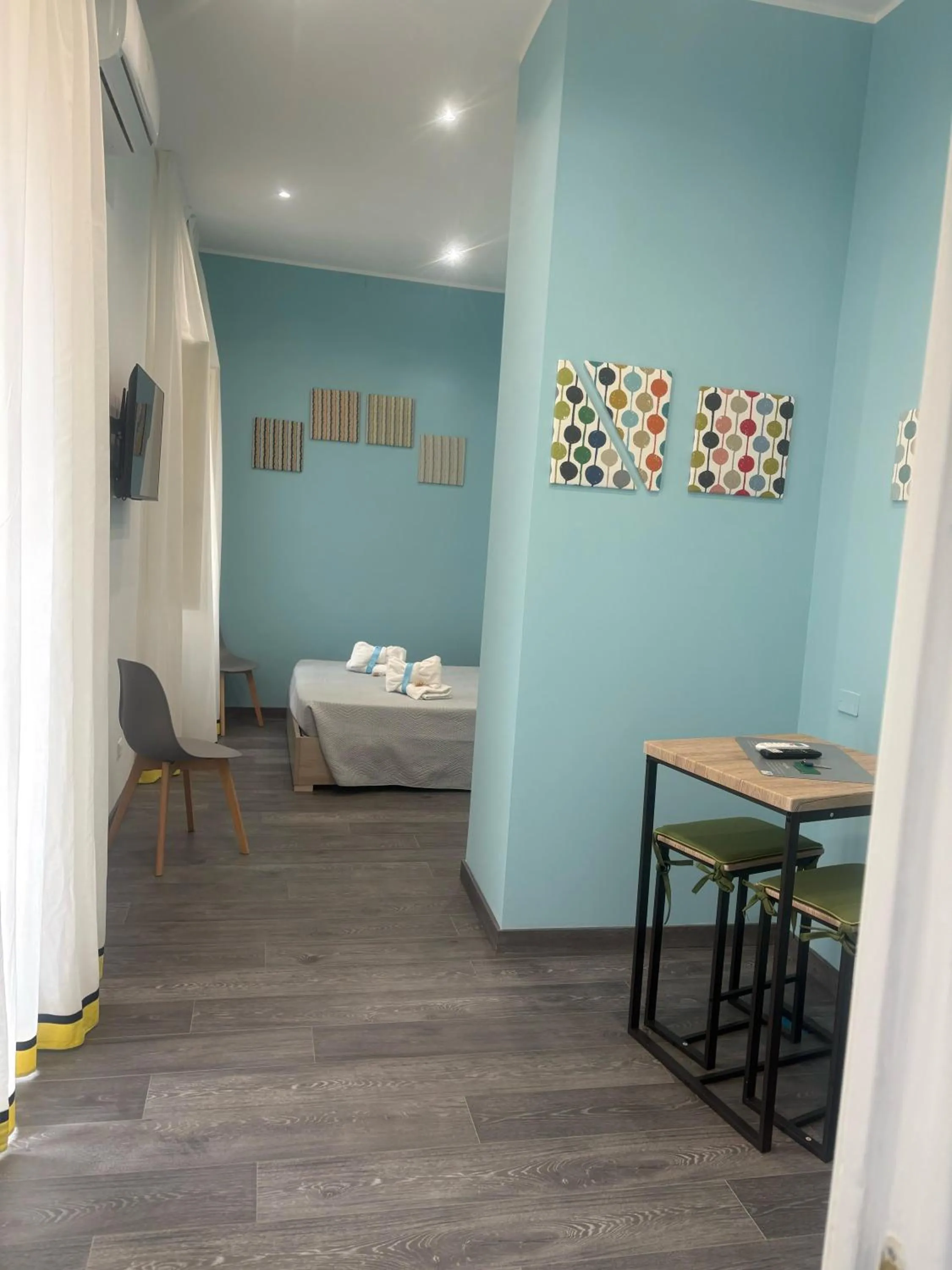 Bed in Regina Margherita Suite