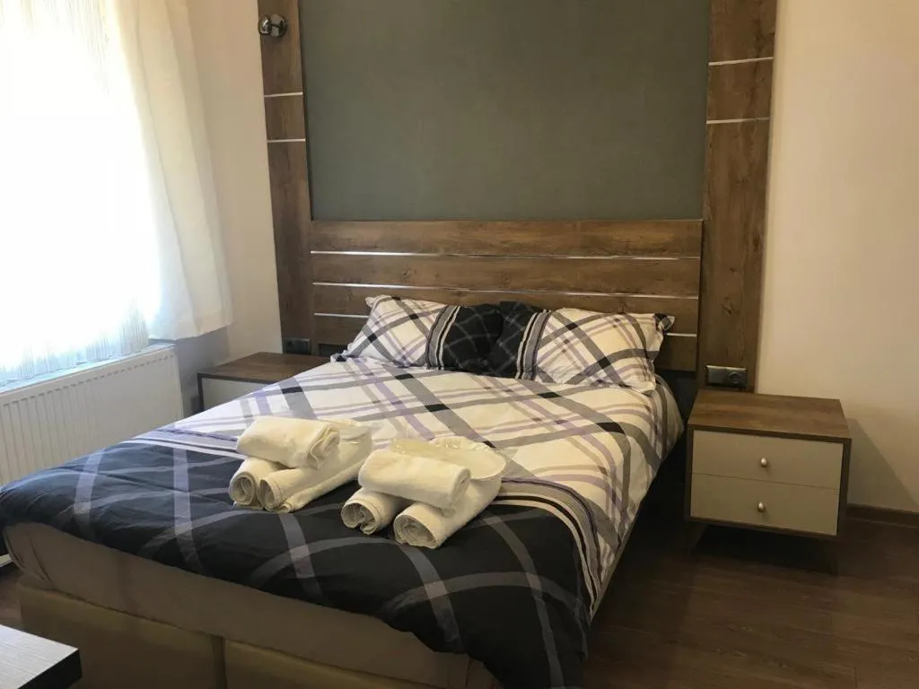 Bed in Güzel Yalı Evleri Residence &Apart Hotel