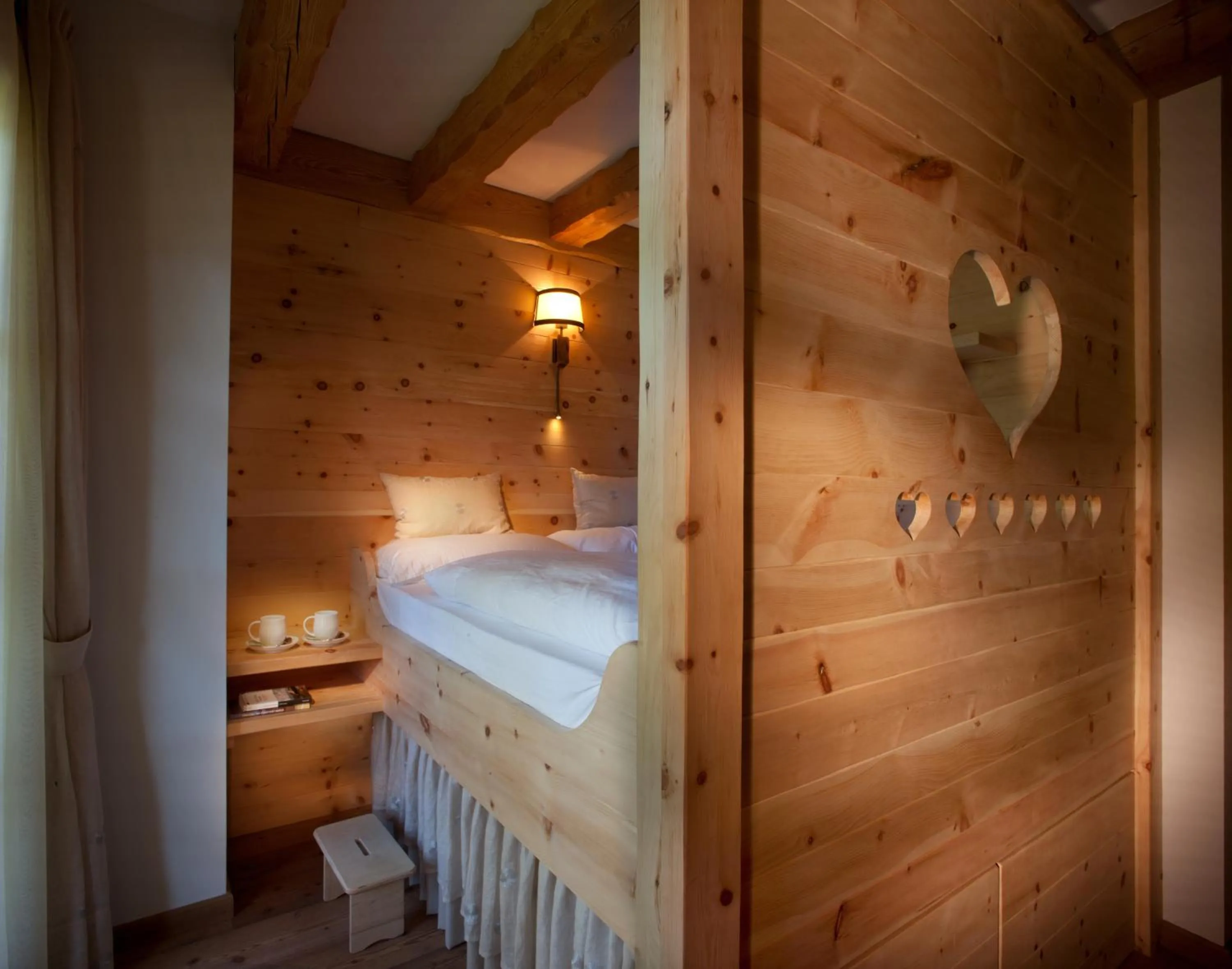 Bed in Fogajard Lovely Chalet