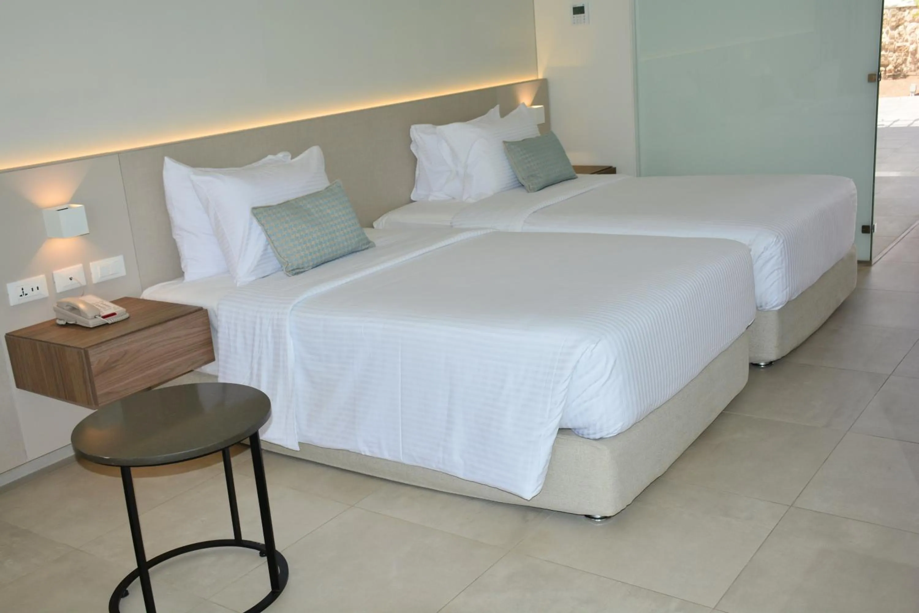 Bed in Reef Oasis Beach Aqua Park Resort