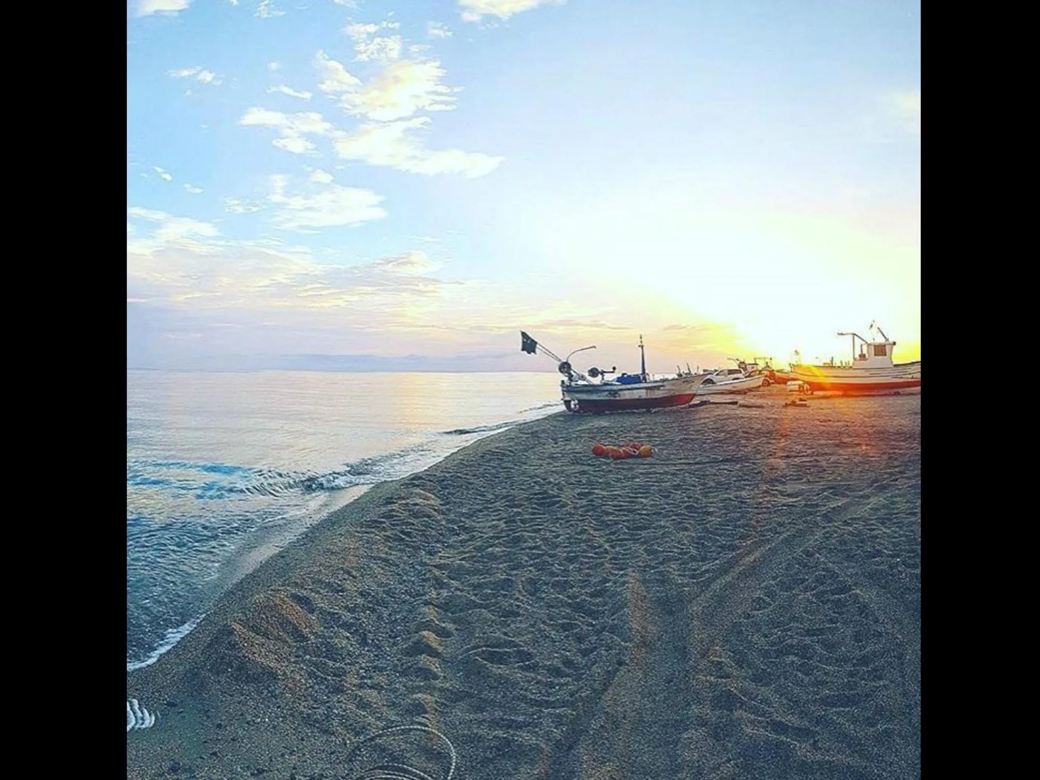 Sunrise in Hotel Gli Ulivi