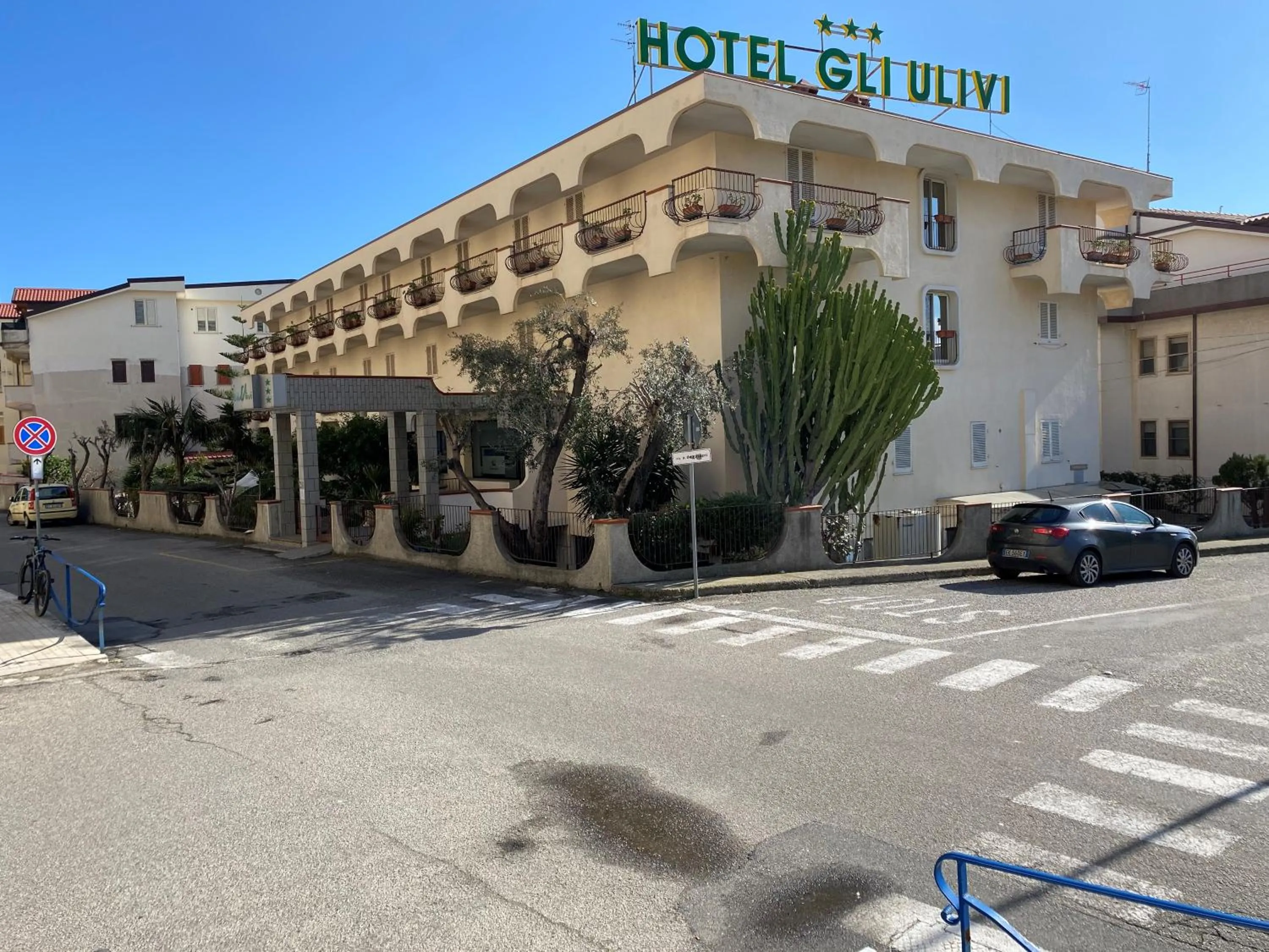 Street view in Hotel Gli Ulivi
