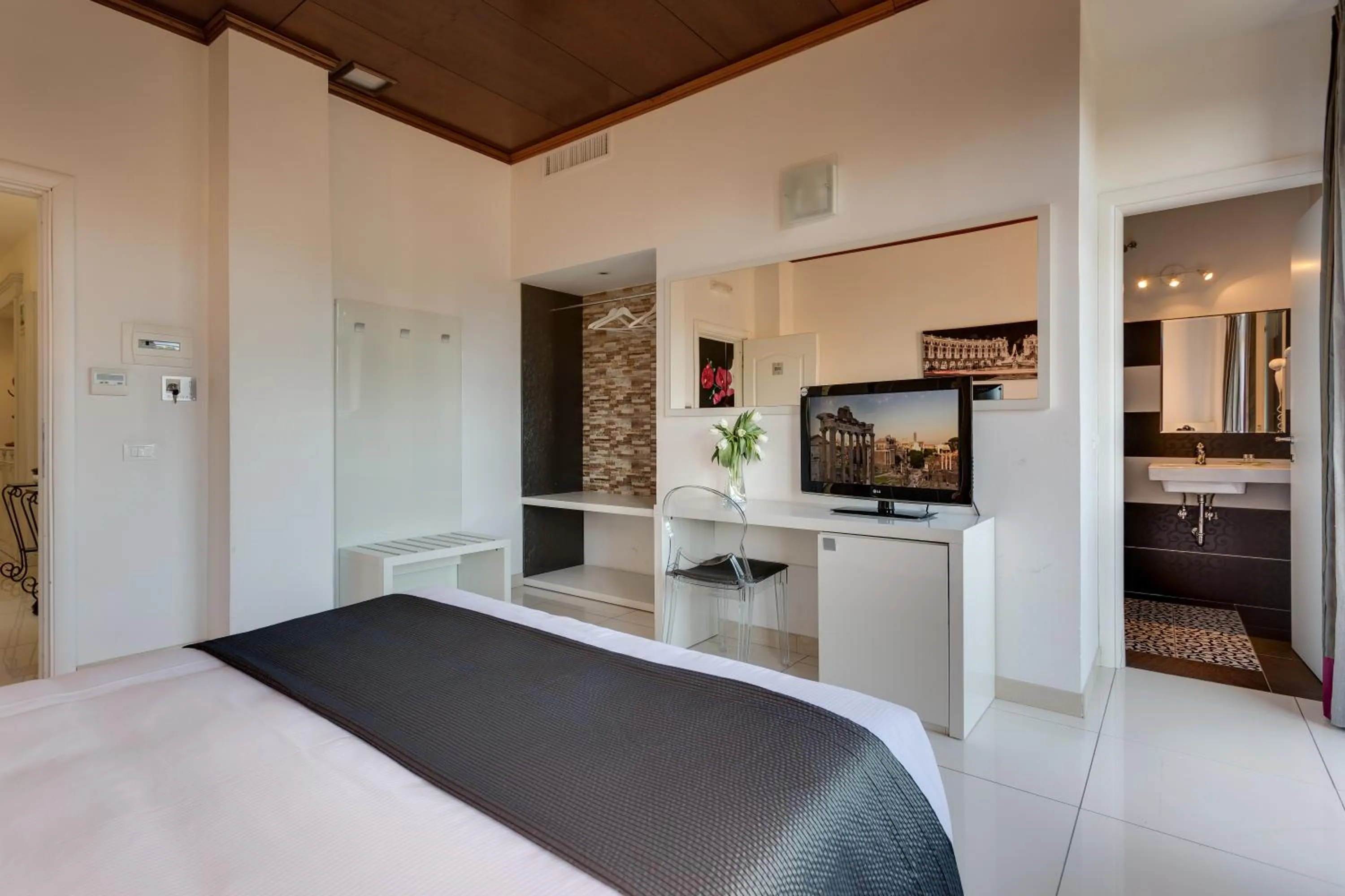 Bathroom in Hotel Darival Nomentana