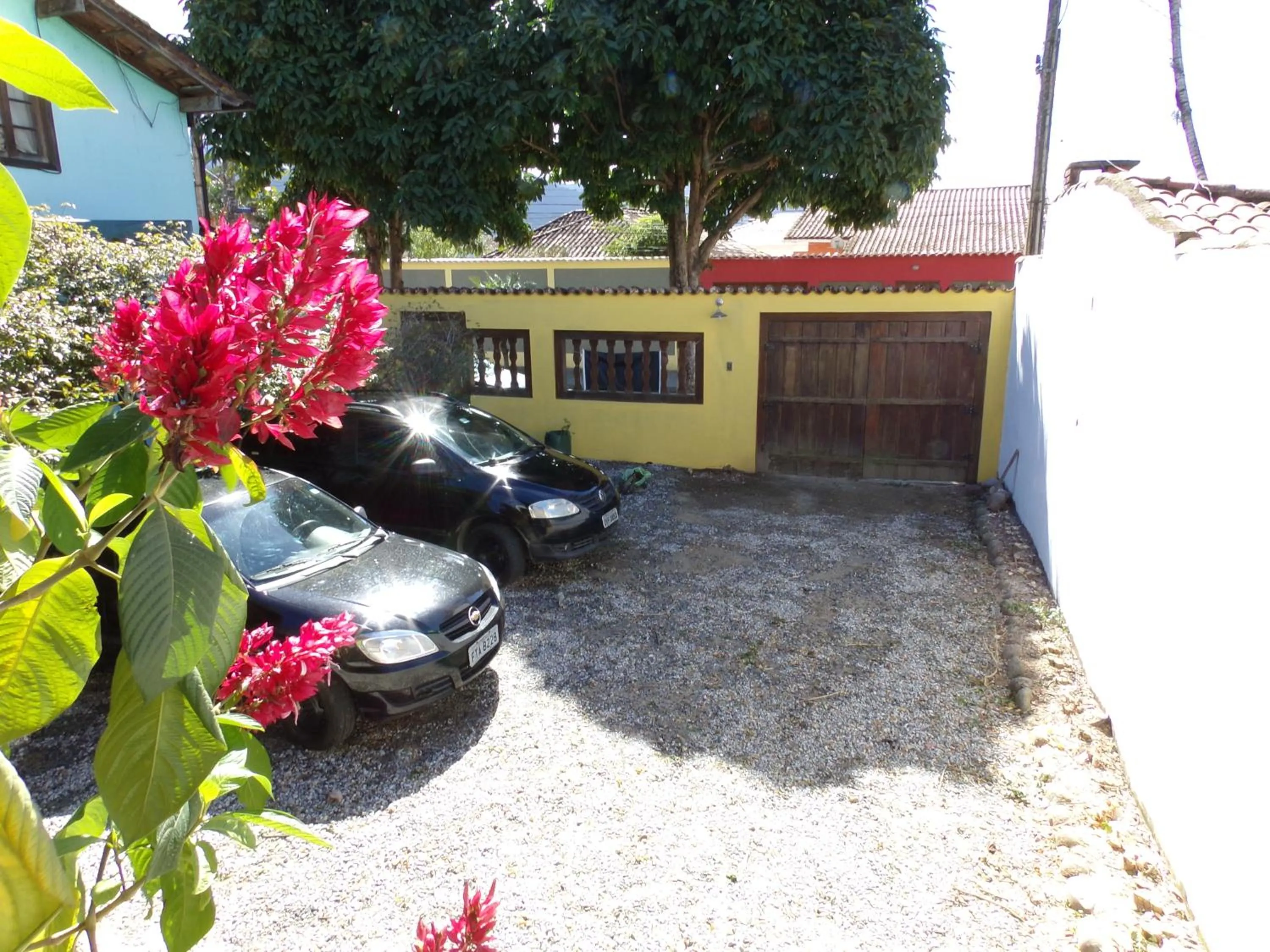 Patio in Pousada Parque Imperial no centro de Paraty