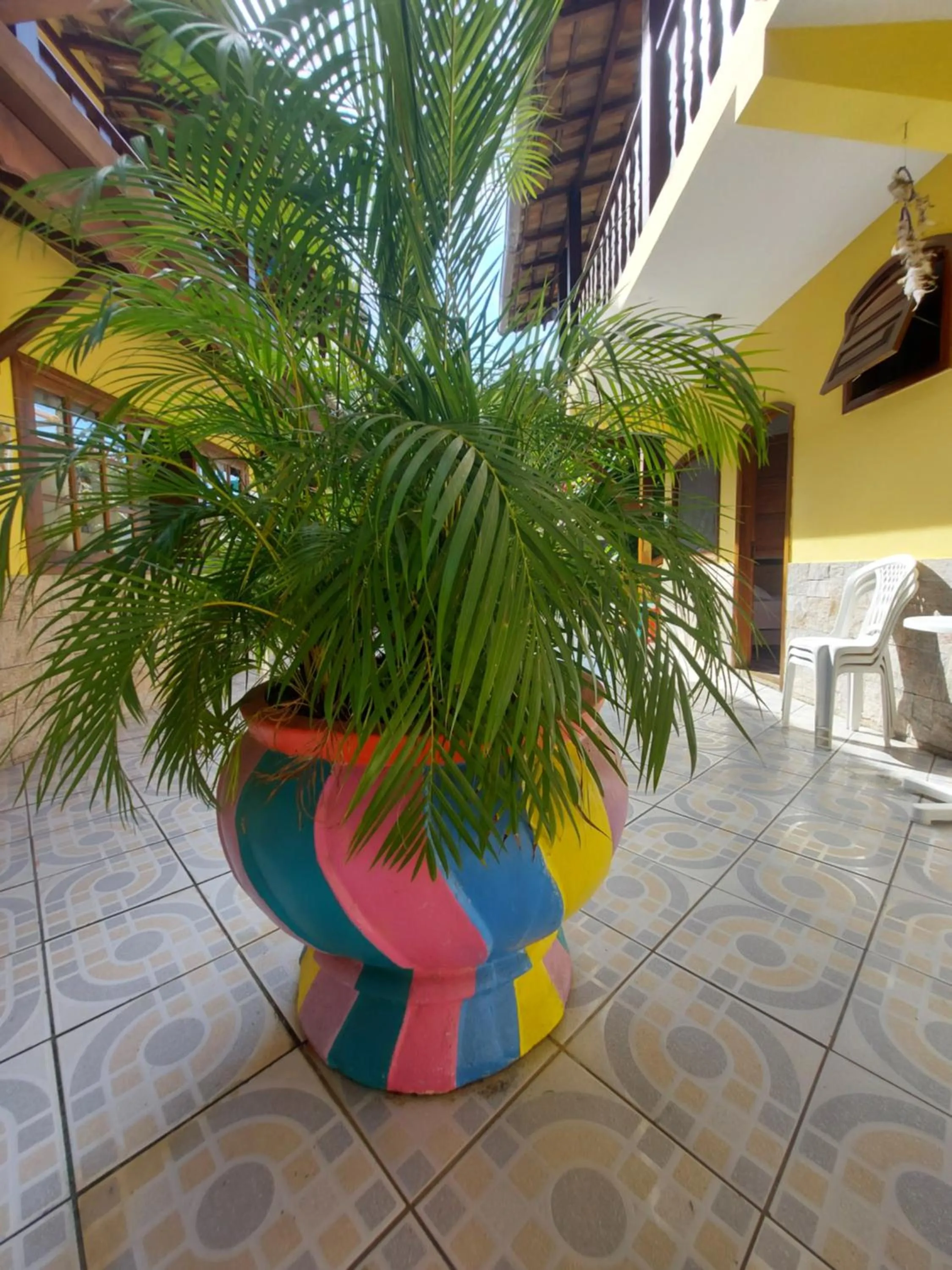 Balcony/Terrace in Pousada Parque Imperial no centro de Paraty