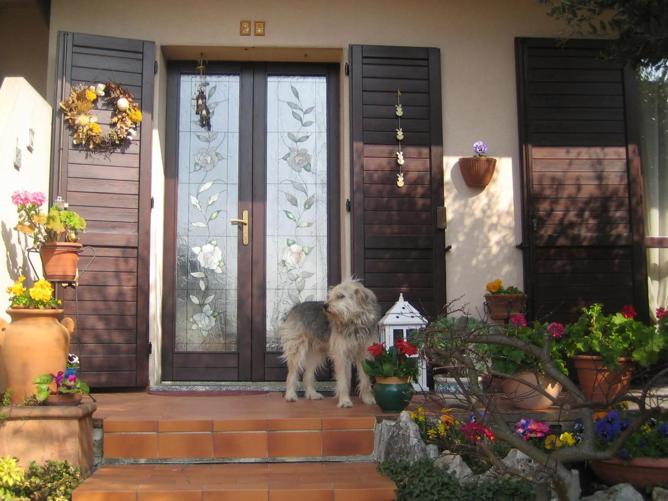 Facade/entrance in B&B Al Calicanto