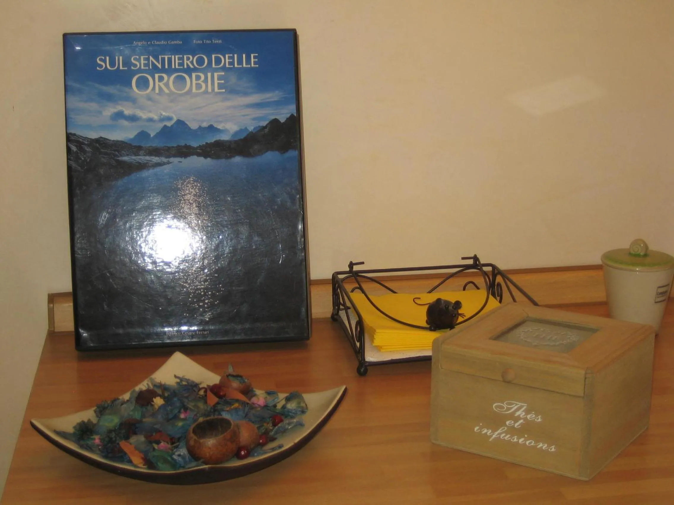 Decorative detail in B&B Al Calicanto