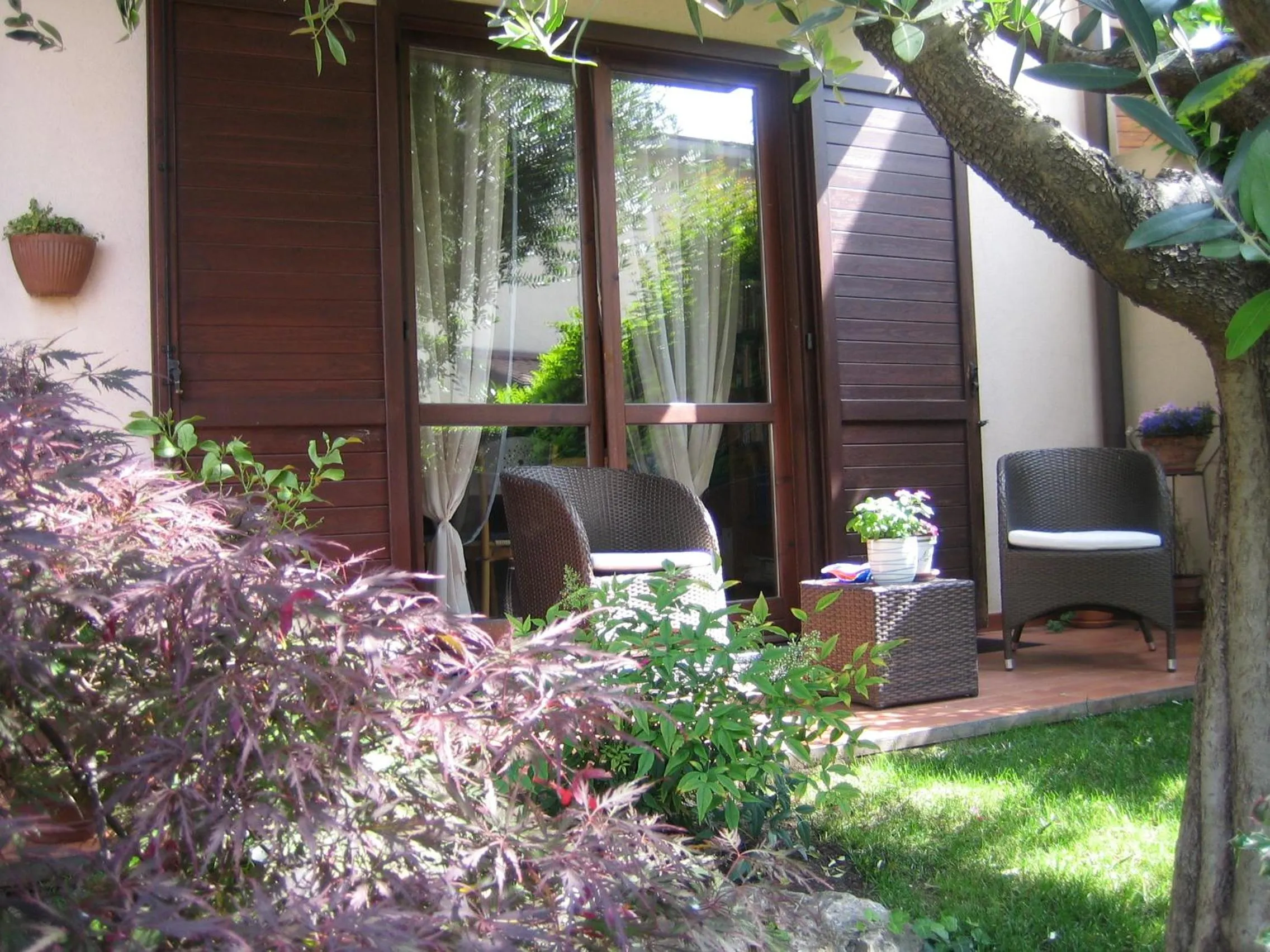 Garden in B&B Al Calicanto