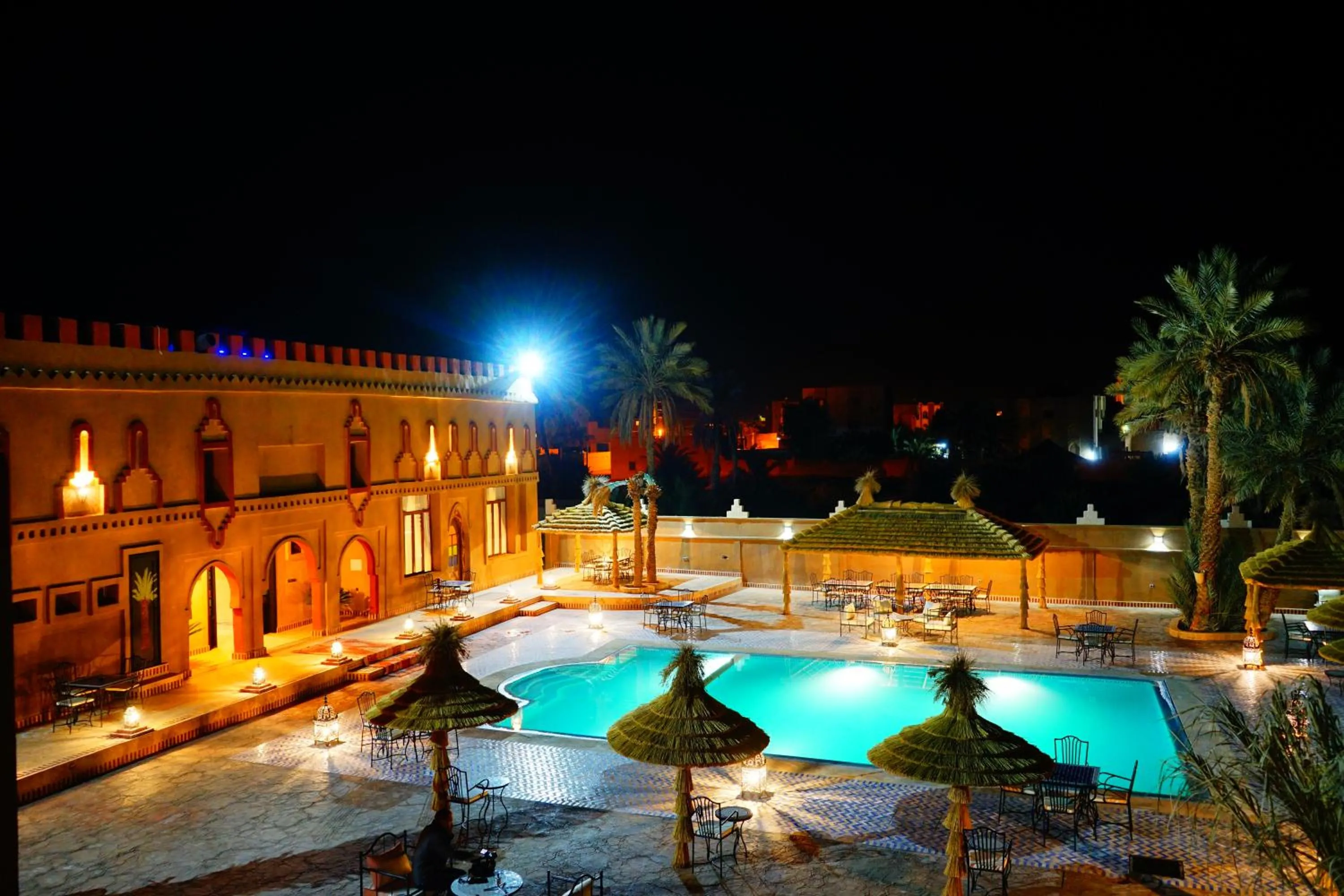 Property building in Kasbah Hotel Ziz Palace Rissani