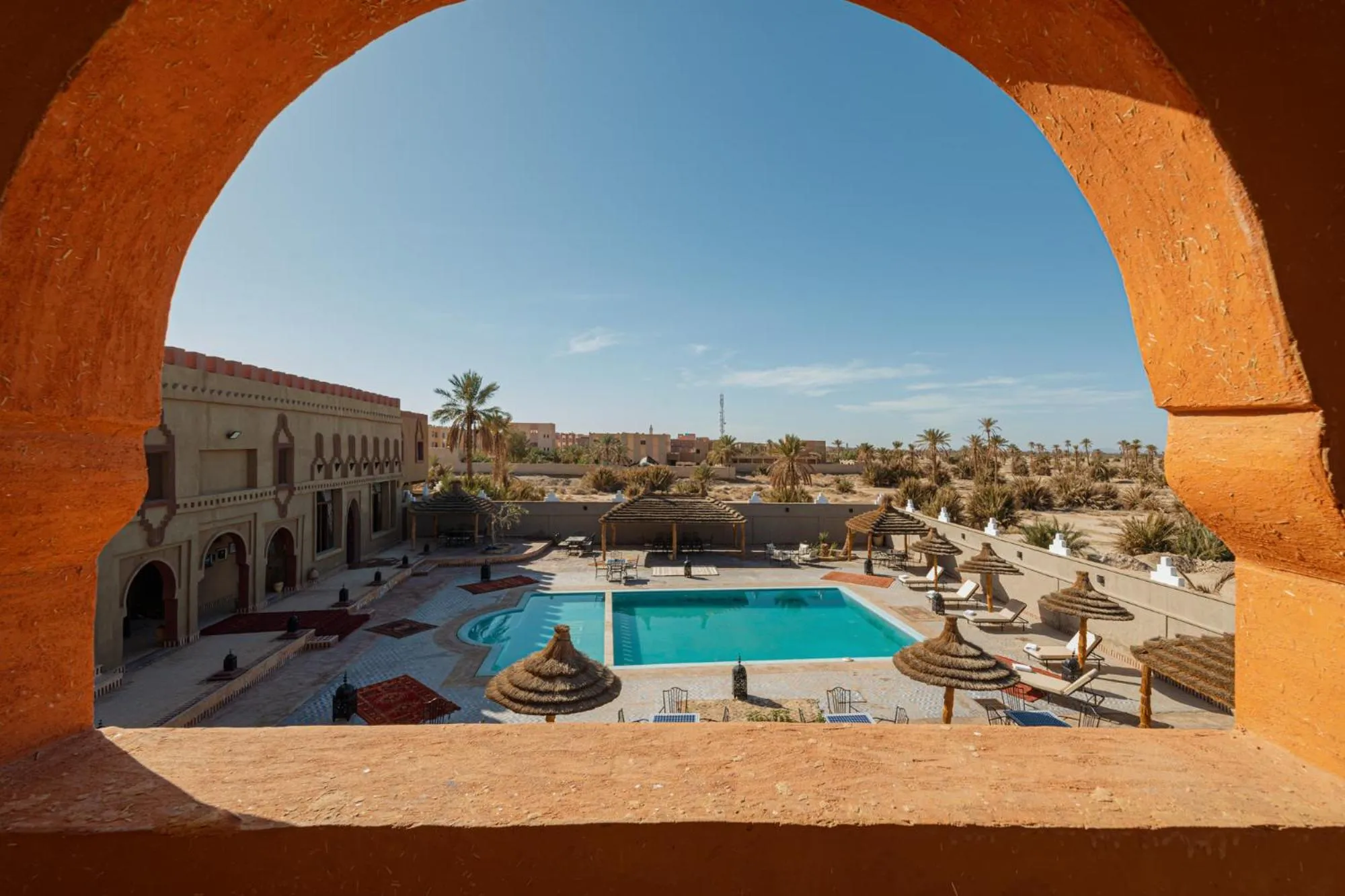 Property building in Kasbah Hotel Ziz Palace Rissani