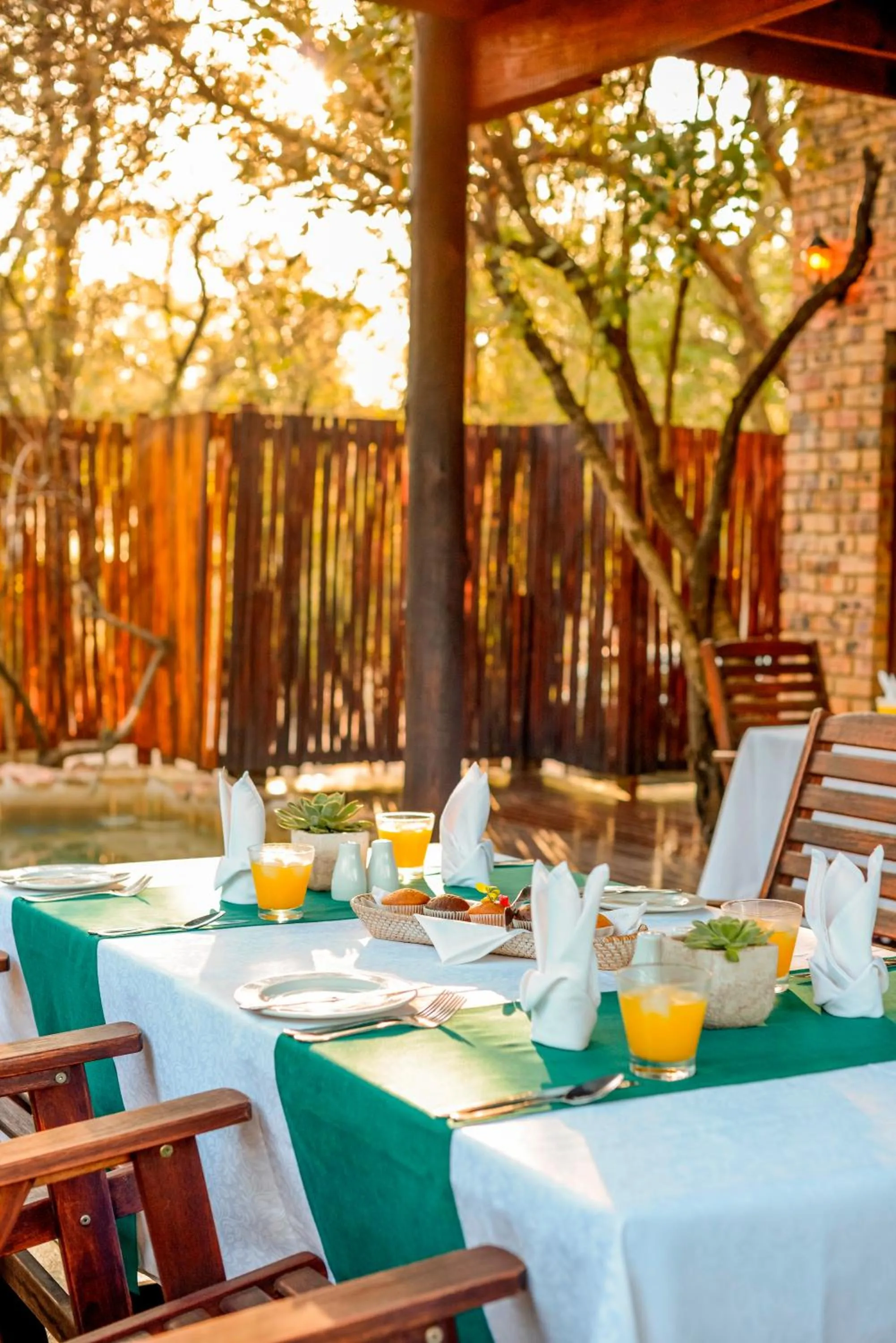 Swimming pool in La Kruger Lifestyle Lodge - No Loadshedding