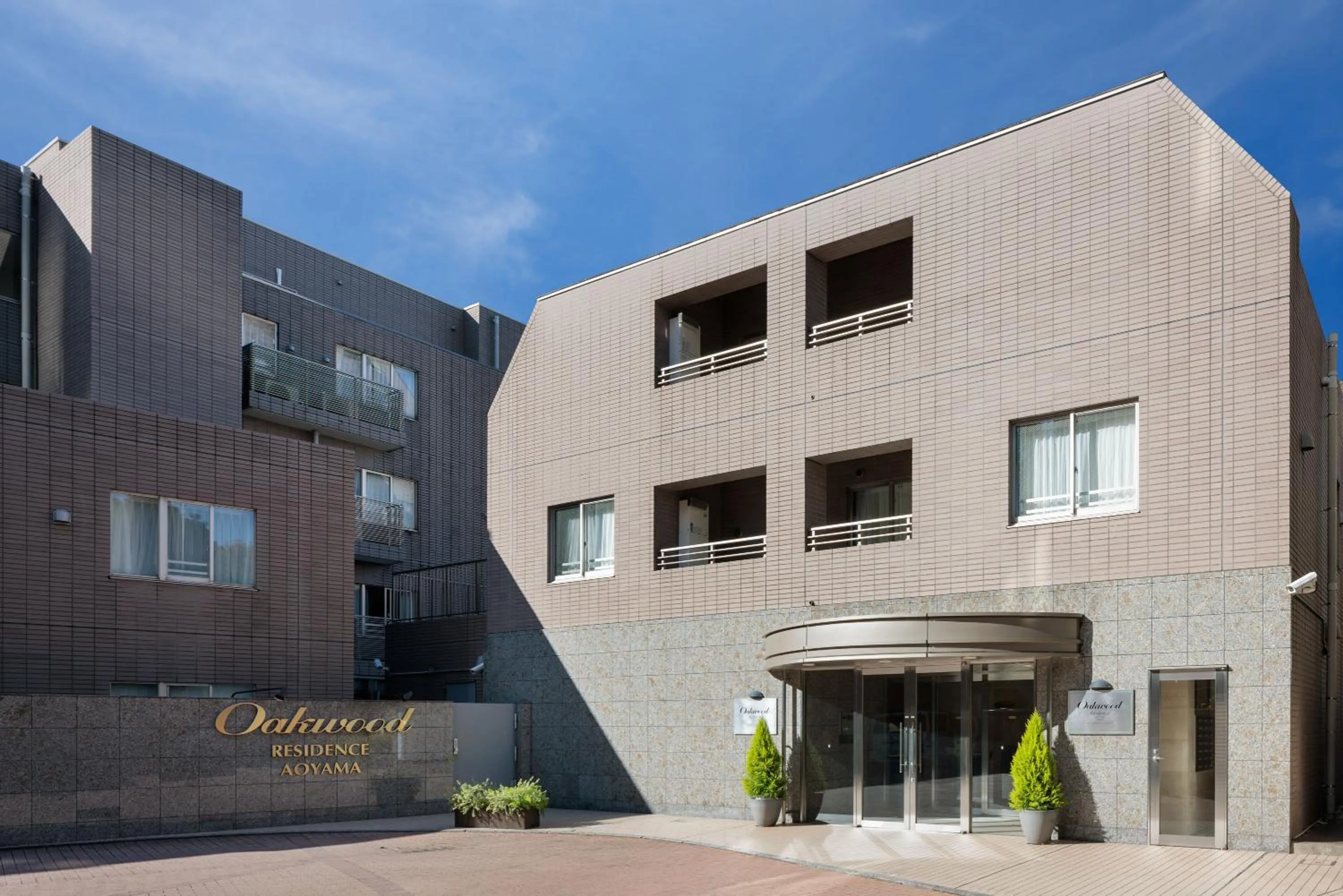 Property building in Oakwood Residence Aoyama Tokyo