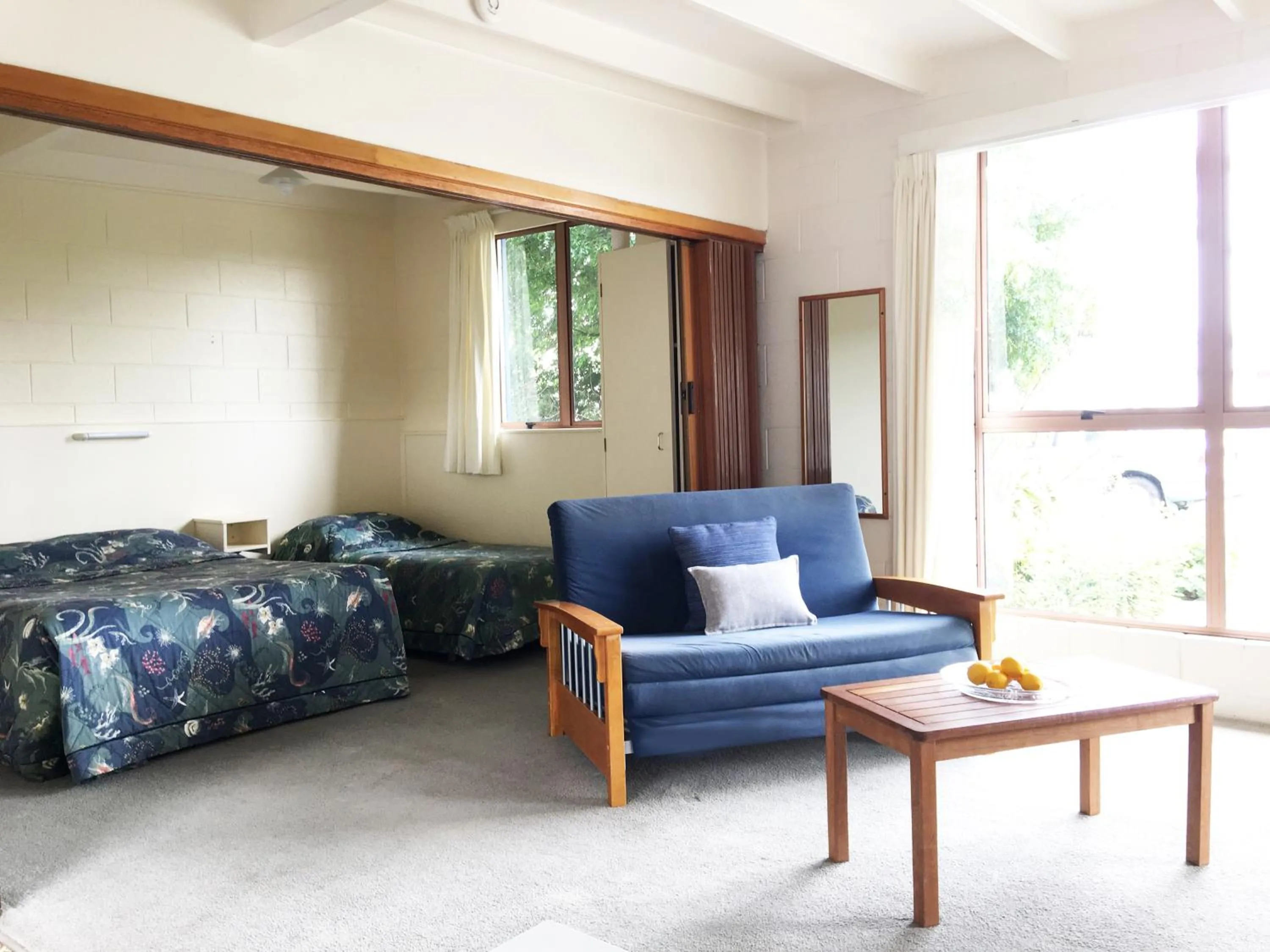 Living room in Martinborough Motel
