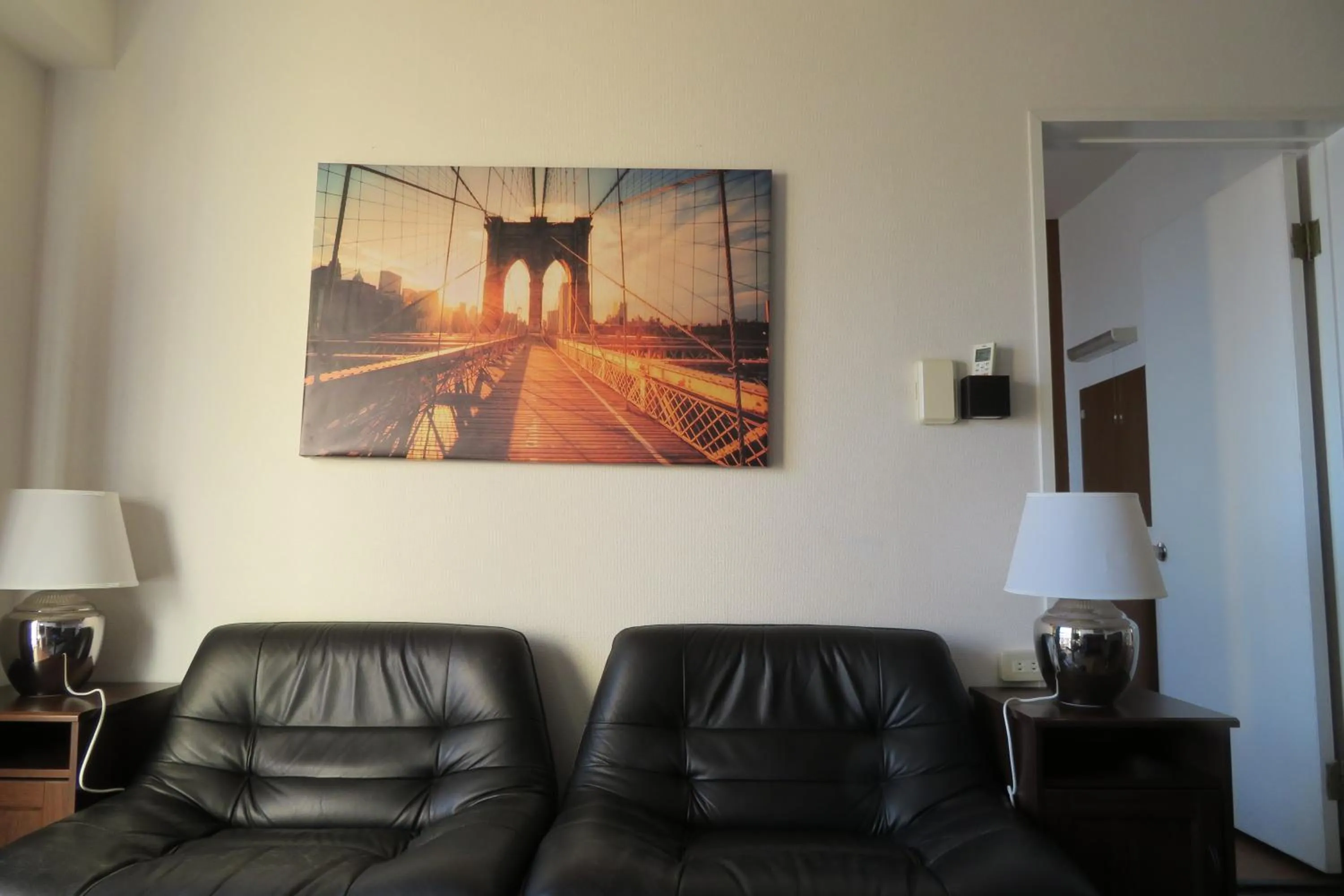 Living room in Sea View Court Kobe