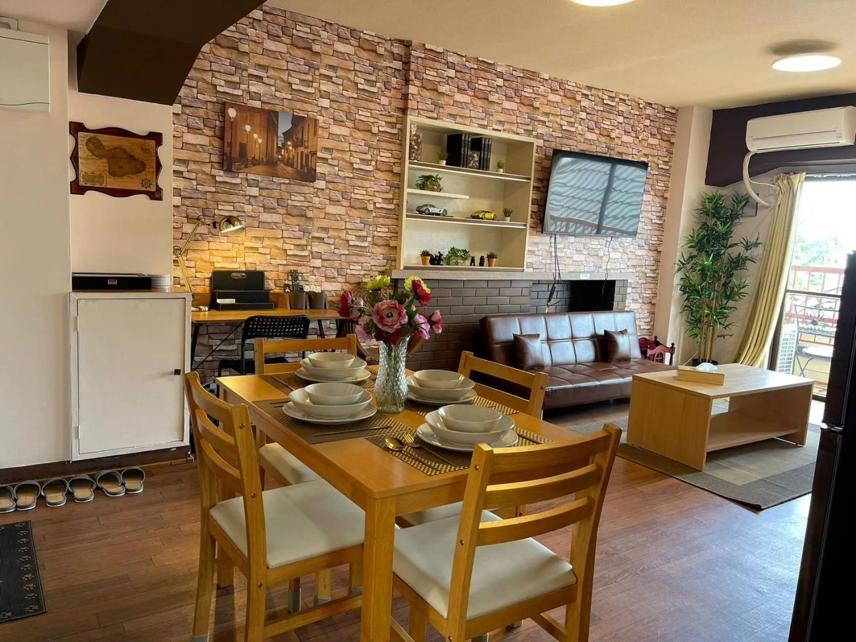 TV and multimedia in Sea View Court Kobe